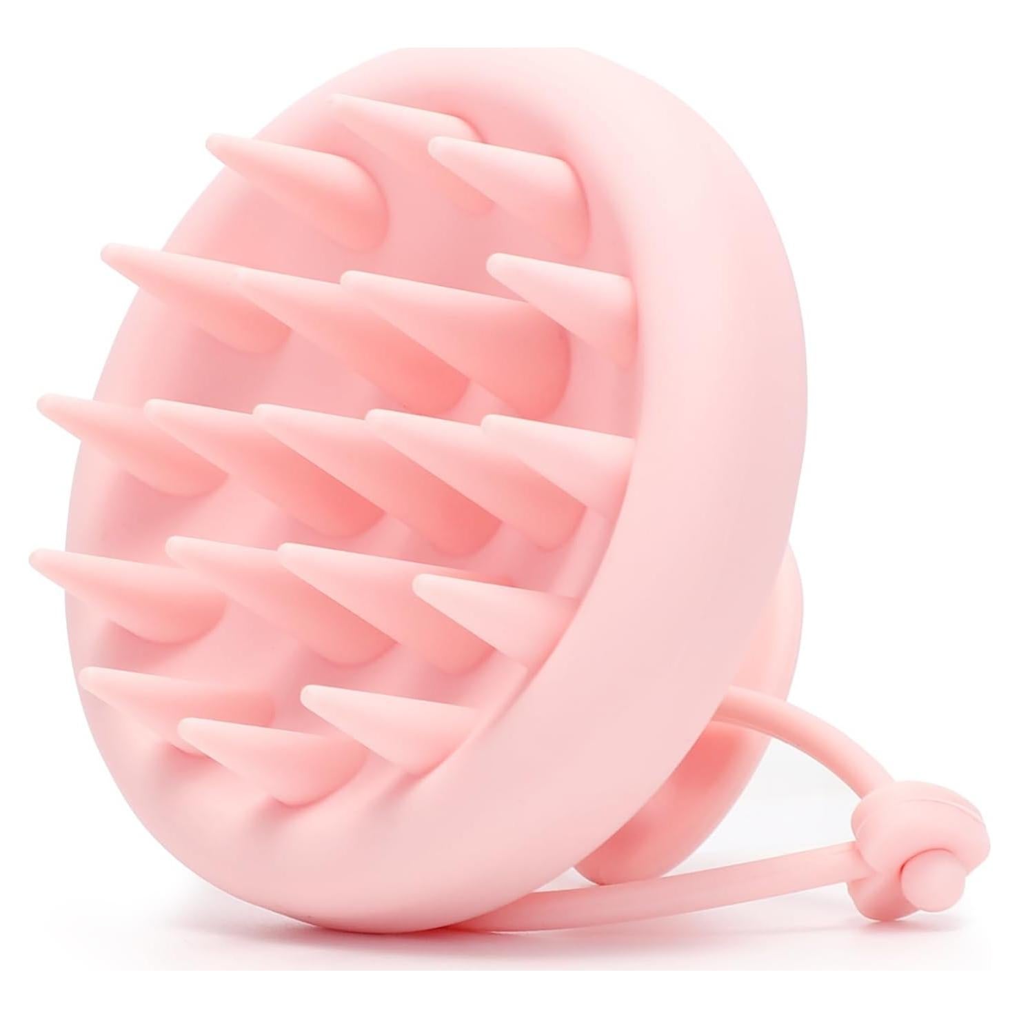 Cepillo de Masaje para Cuero Cabelludo Beautlohas Rosa