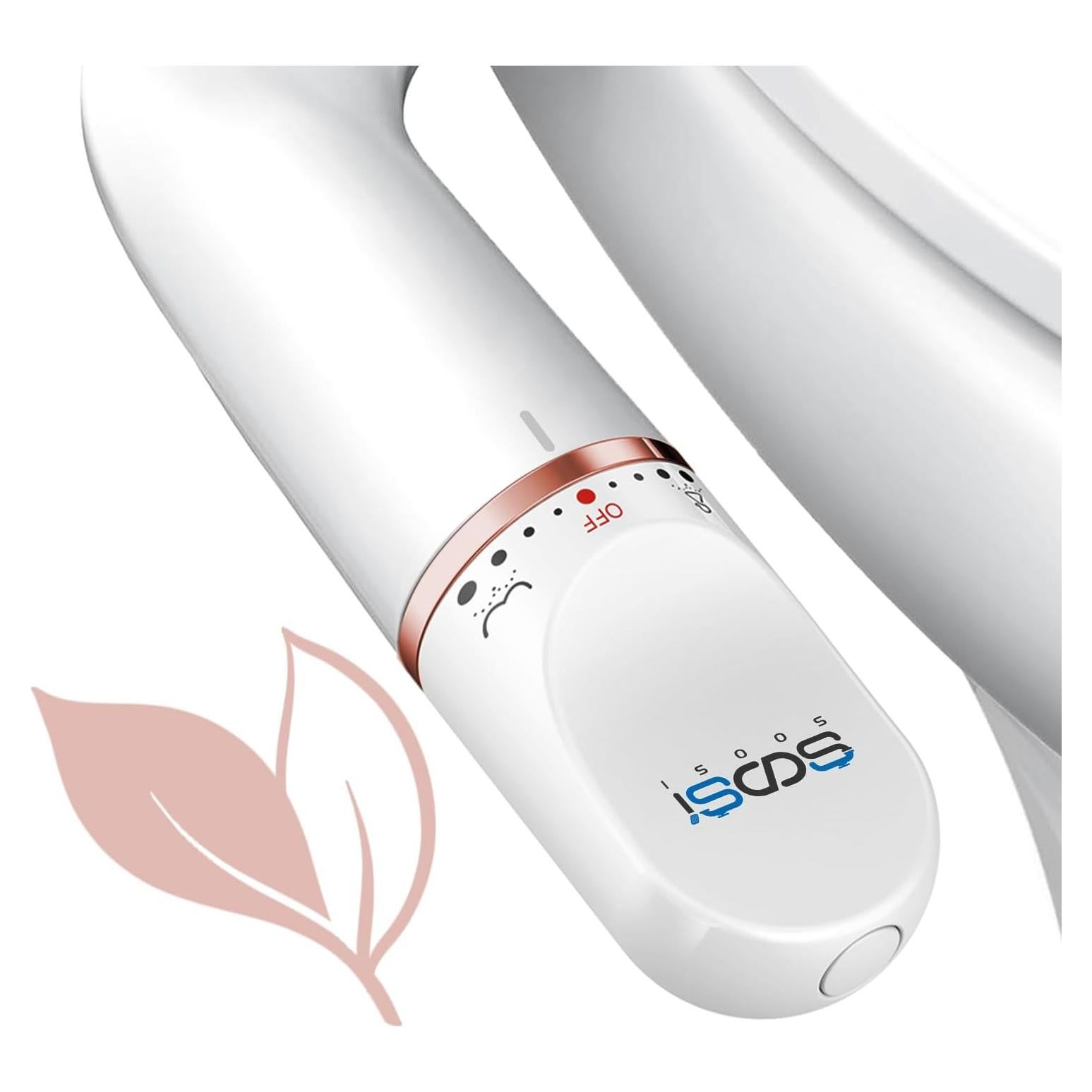 Accesorio de Bidet Soosi Oro Rosa Doble Boquilla Autolimpiante