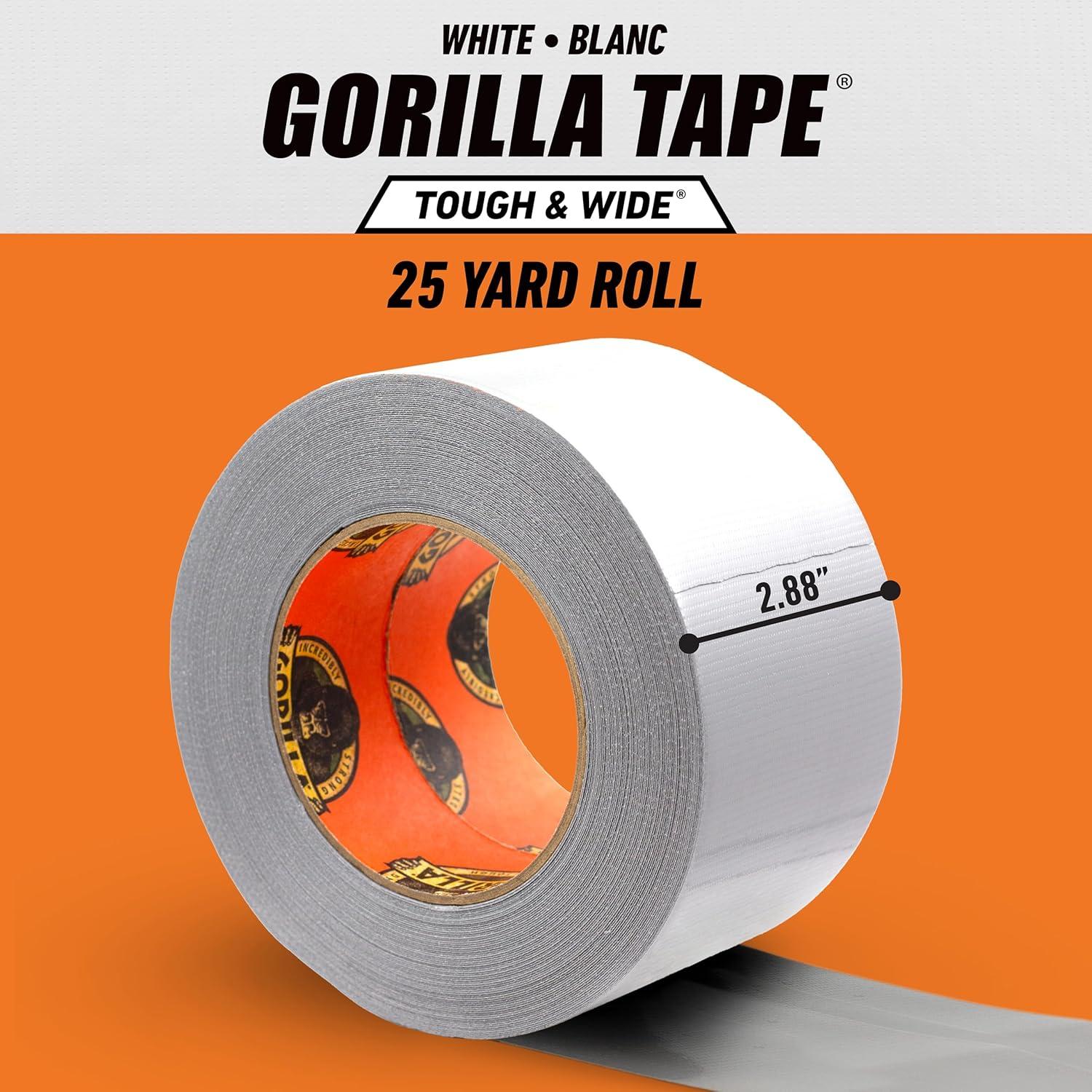 Cinta Gorilla Resistente 7.3 cm x 22.86 m para Interior y Exterior