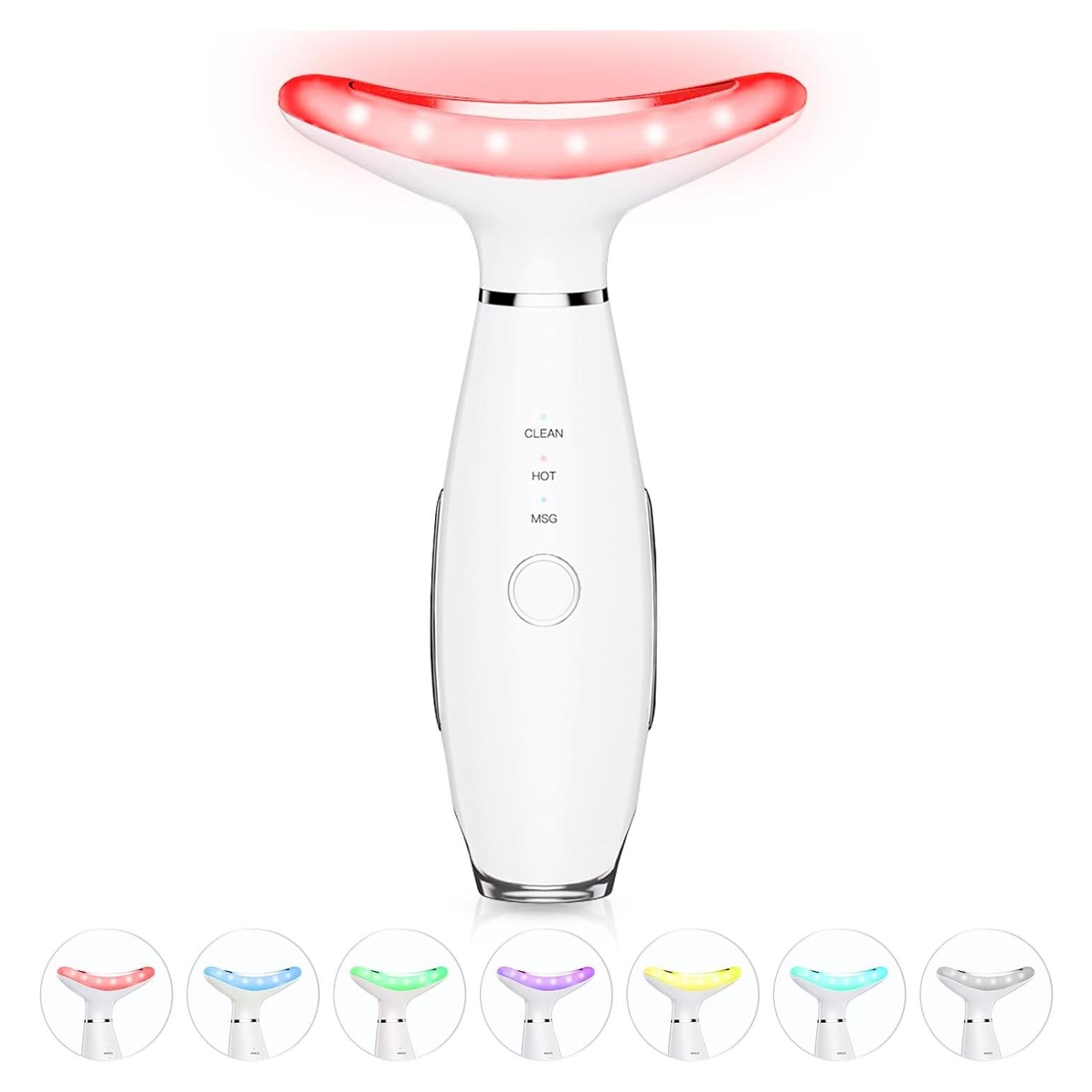 Masajeador Facial y de Cuello Aozemei AM-8003 7 Colores