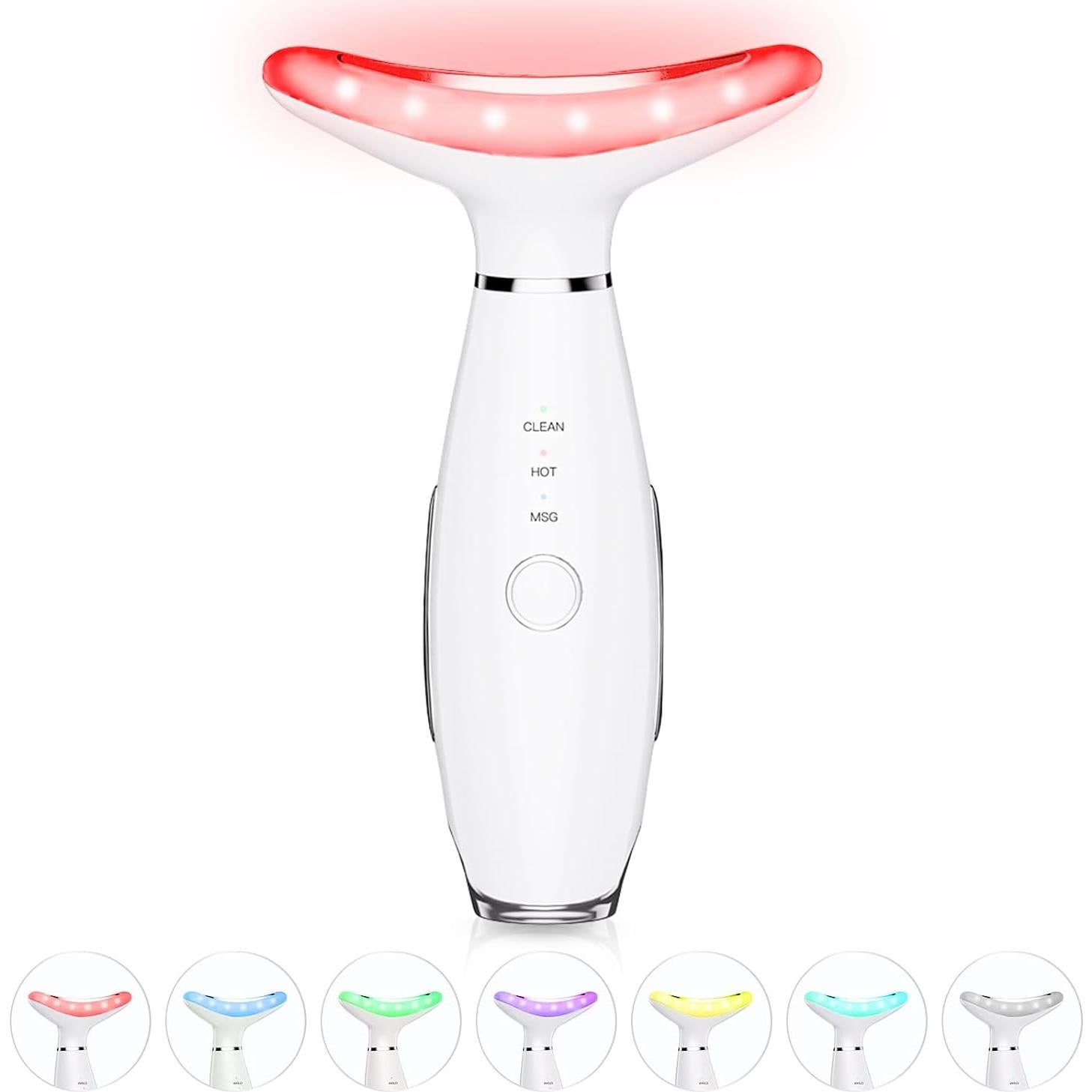 Masajeador Facial y de Cuello Aozemei AM-8003 7 Colores