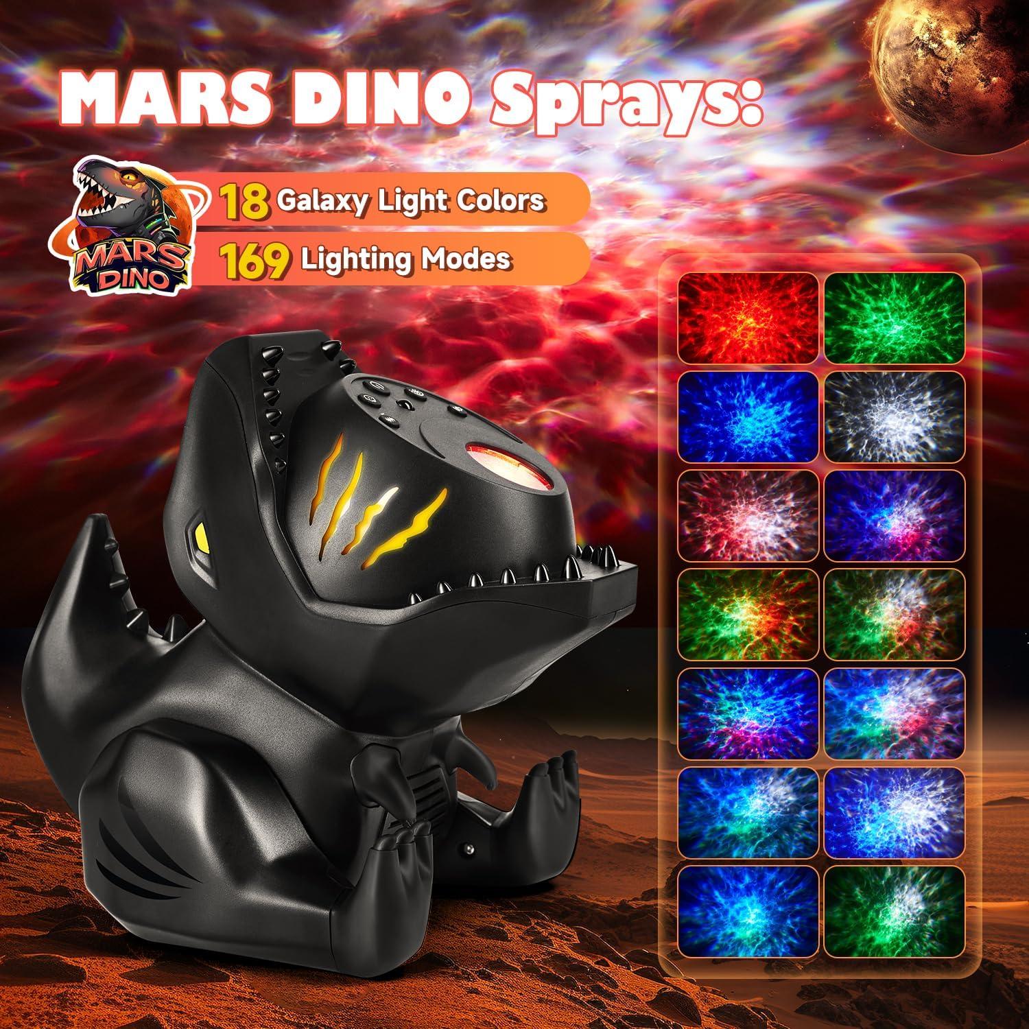 Proyector de Galaxia Dinosaurio TK.CO. 316 Iluminaciones 22 Sonidos