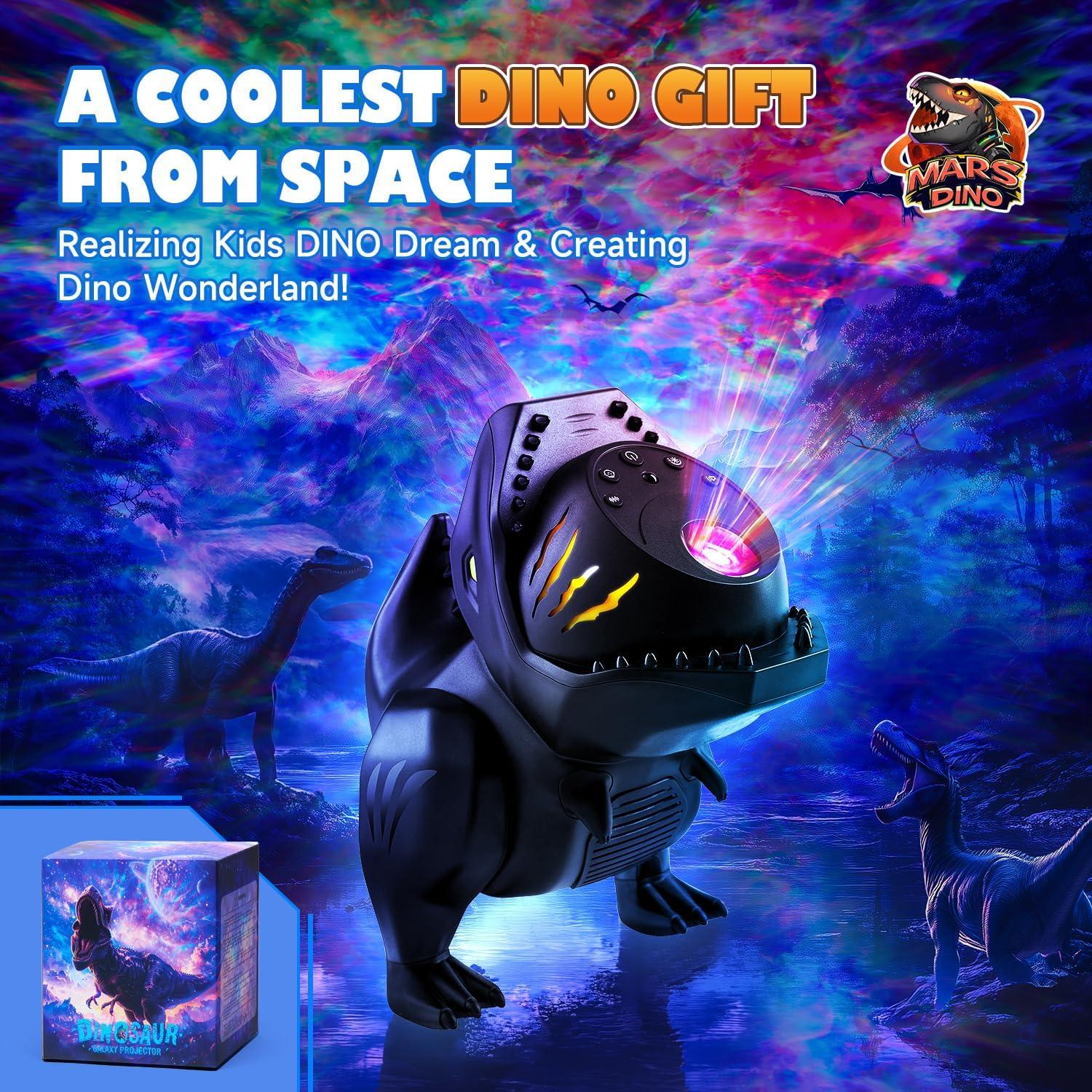 Proyector de Galaxia Dinosaurio TK.CO. 316 Iluminaciones 22 Sonidos