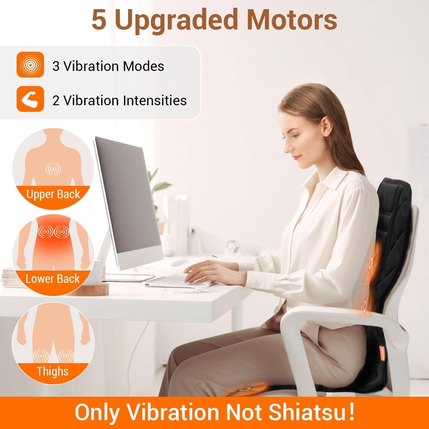 Masajeador de Espalda CARSHION con Calor y 5 Nodos