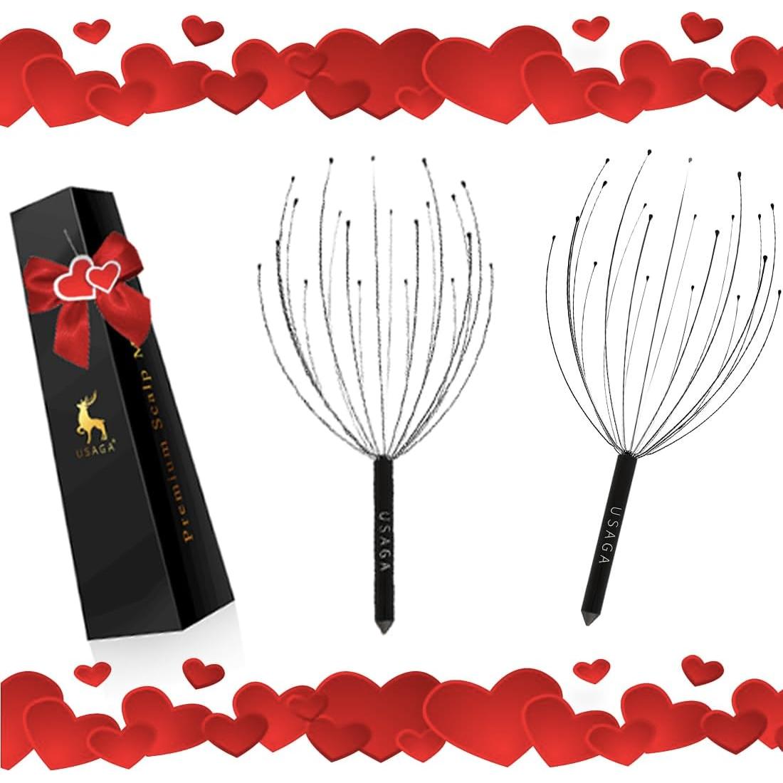 Masajeador de Cabeza USAGA 20 Puntas para Relajación