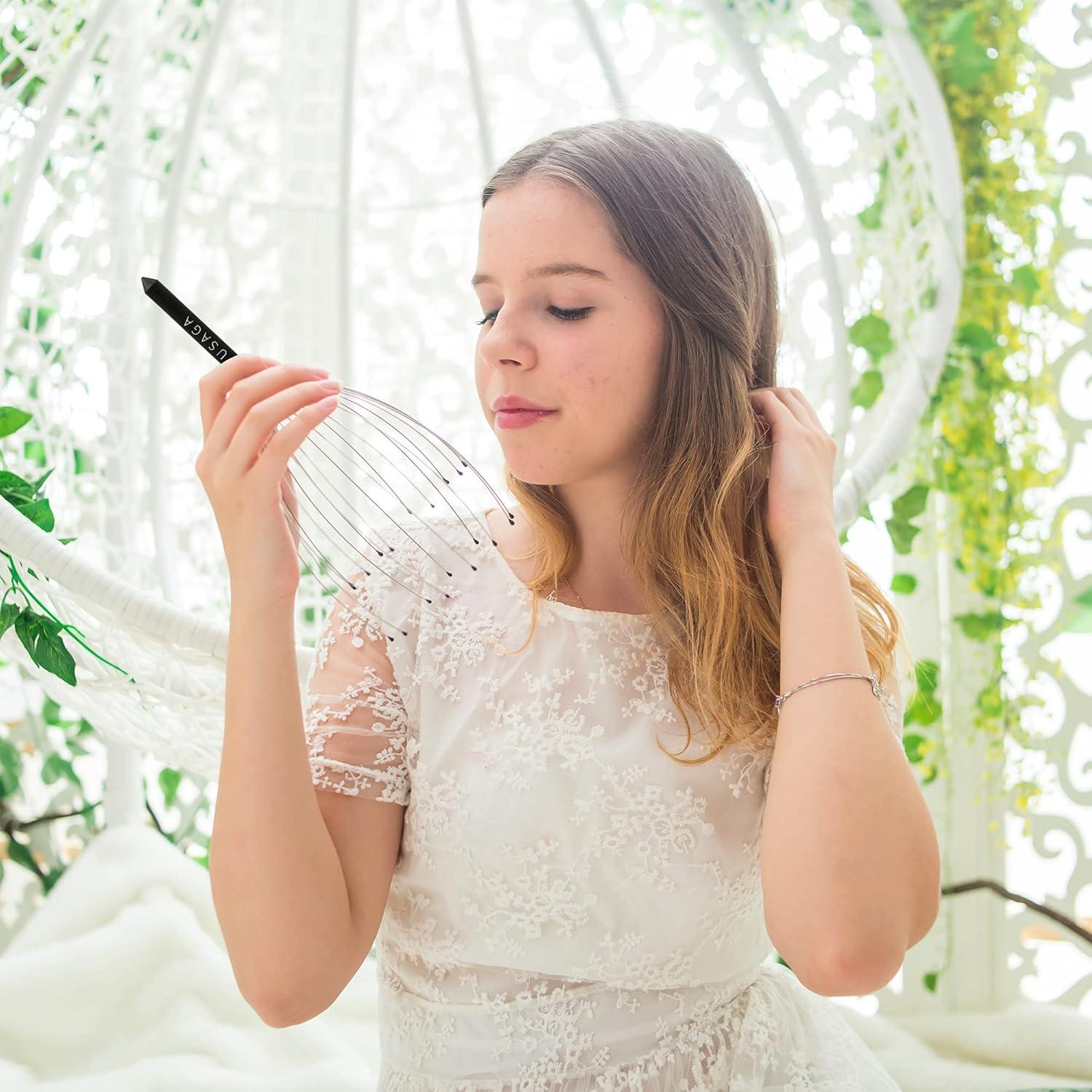 Masajeador de Cabeza USAGA 20 Puntas para Relajación