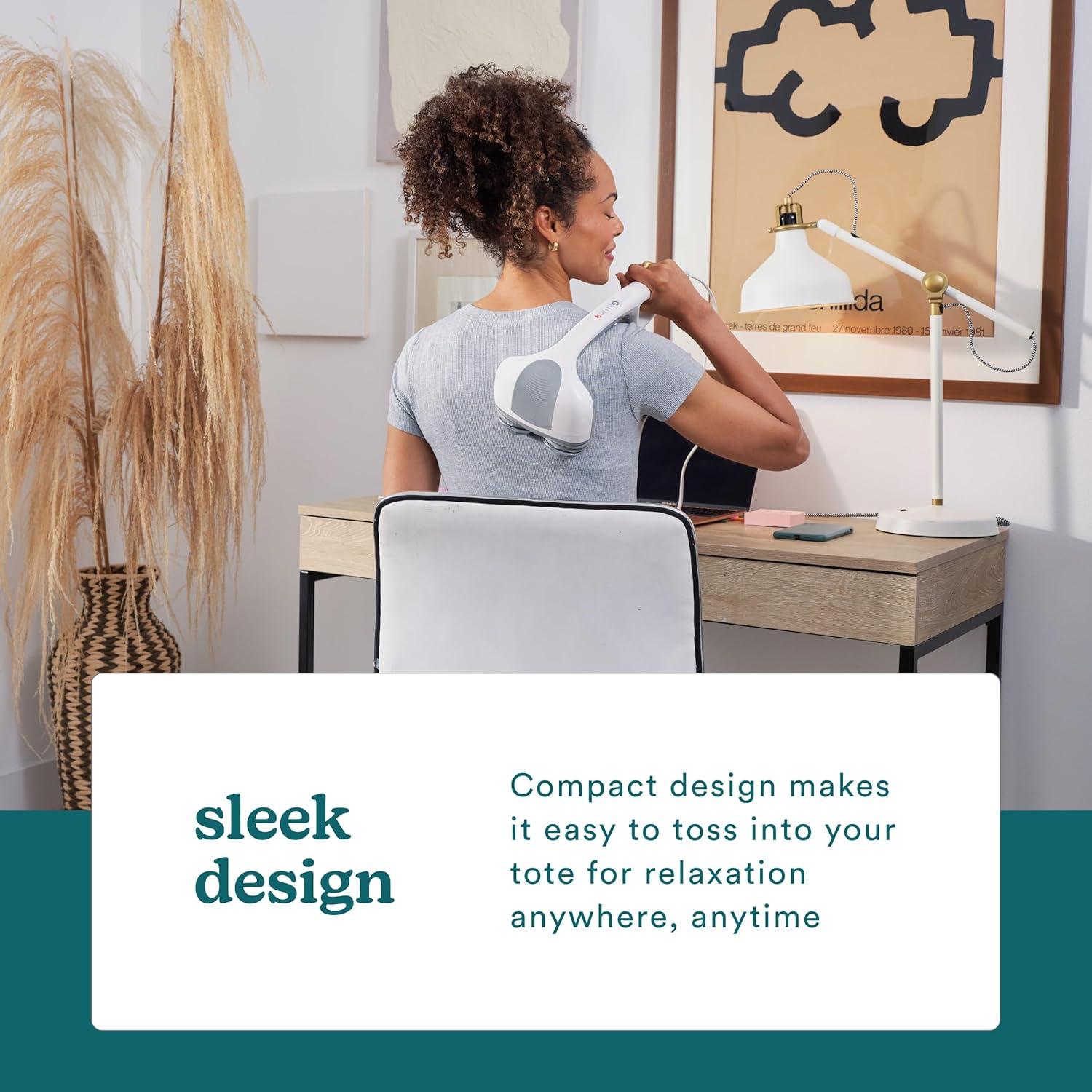 Masajeador de Espalda HoMedics HHP-351 con Calor y Nodos