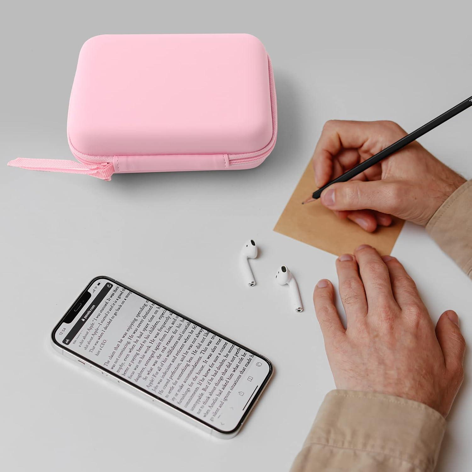 Funda Dura TUGUAI para Etiquetadora D30 D110 D11 Rosa