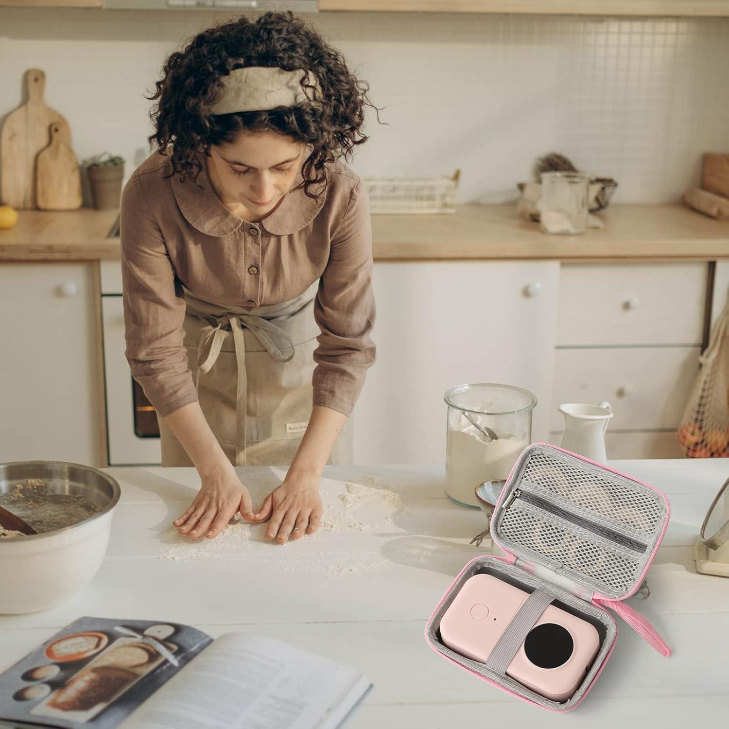 Funda Dura TUGUAI para Etiquetadora D30 D110 D11 Rosa