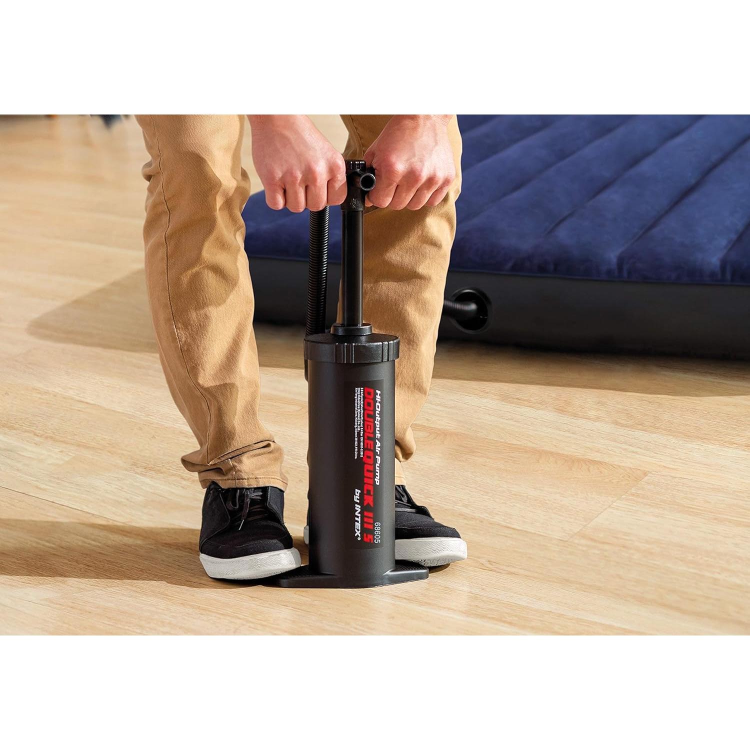 Bomba de Mano Doble Rápido III S Intex - Inflador Manual 36.83 cm