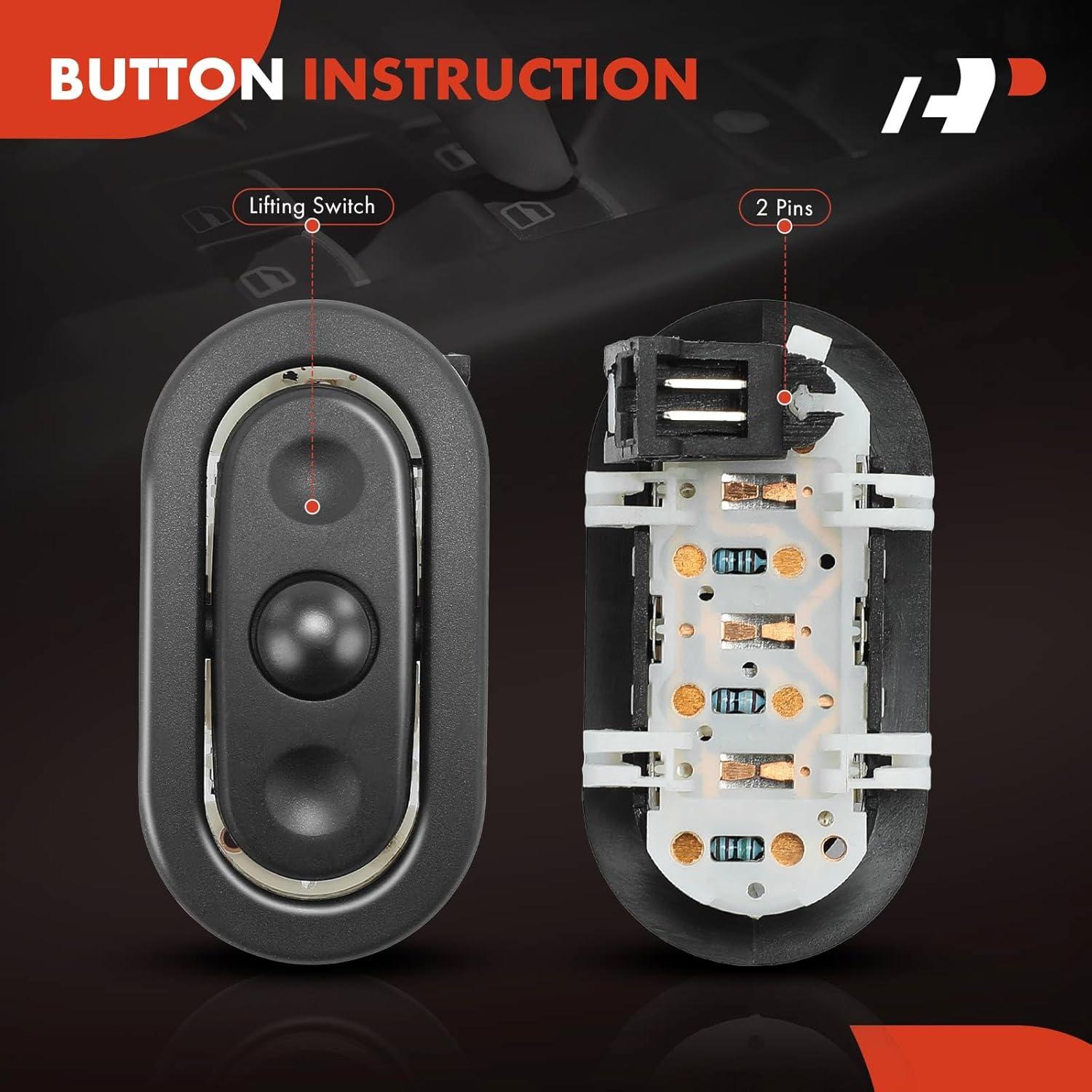 Interruptor de Audio Volante A-Premium Chrysler/Dodge 2001-2015