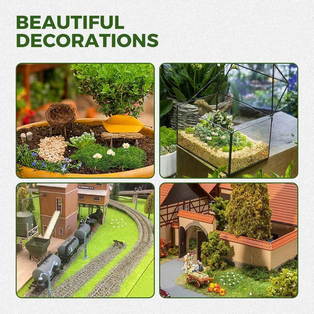 Yetaha 40 Racimos de Flores Artificiales Gardenia Blancas Miniaturas