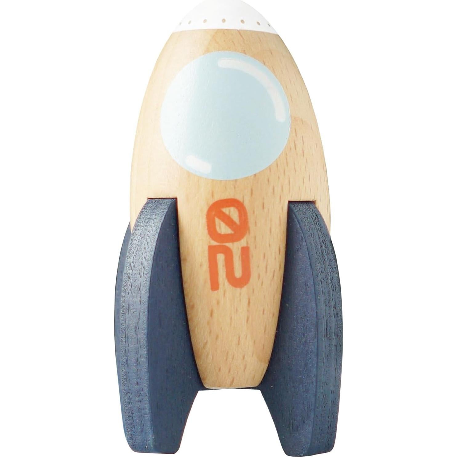 Cohete Espacial de Madera Le Toy Van Duo 16x9.5 cm