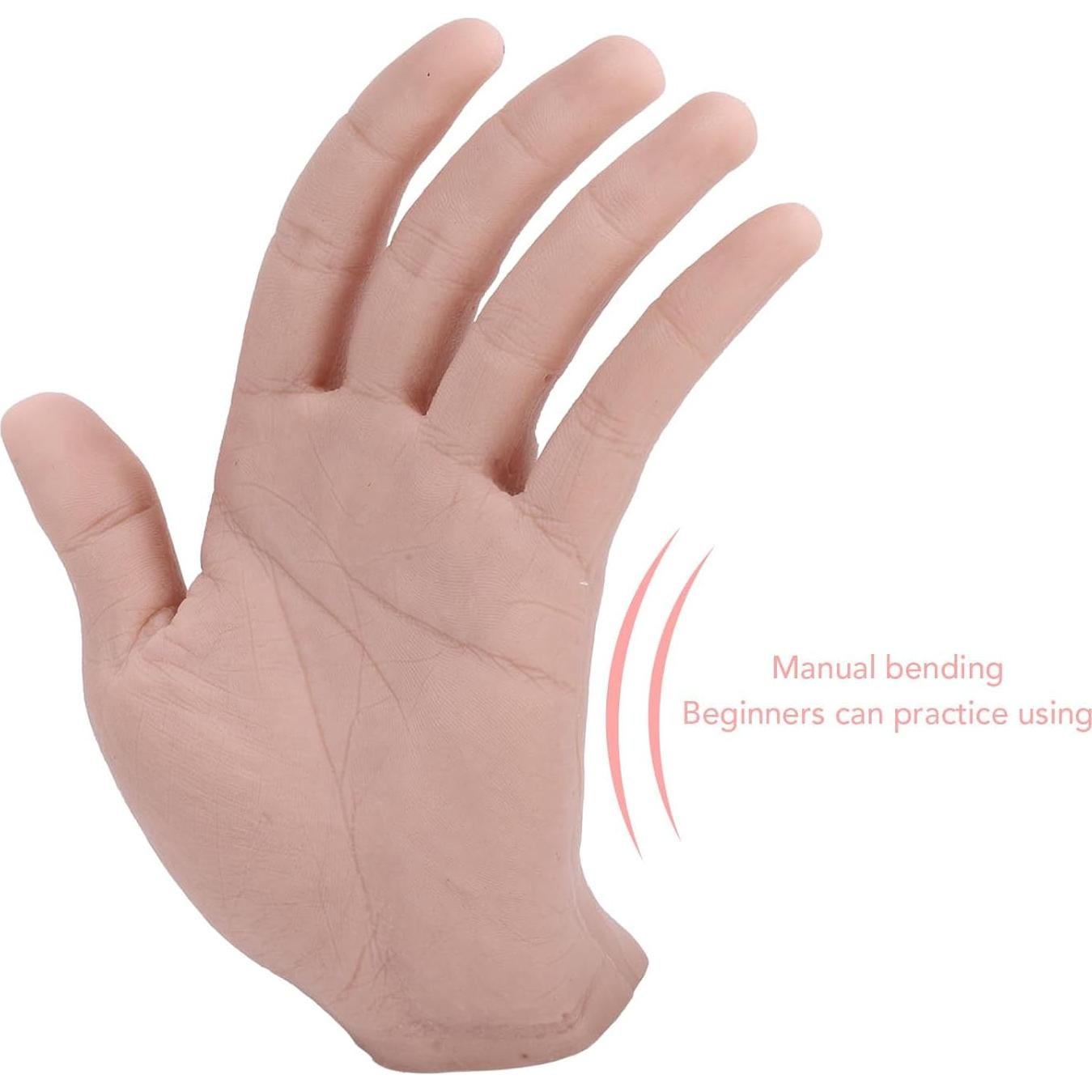 Mano Masculina de Silicona Reutilizable Fabater 18x11cm