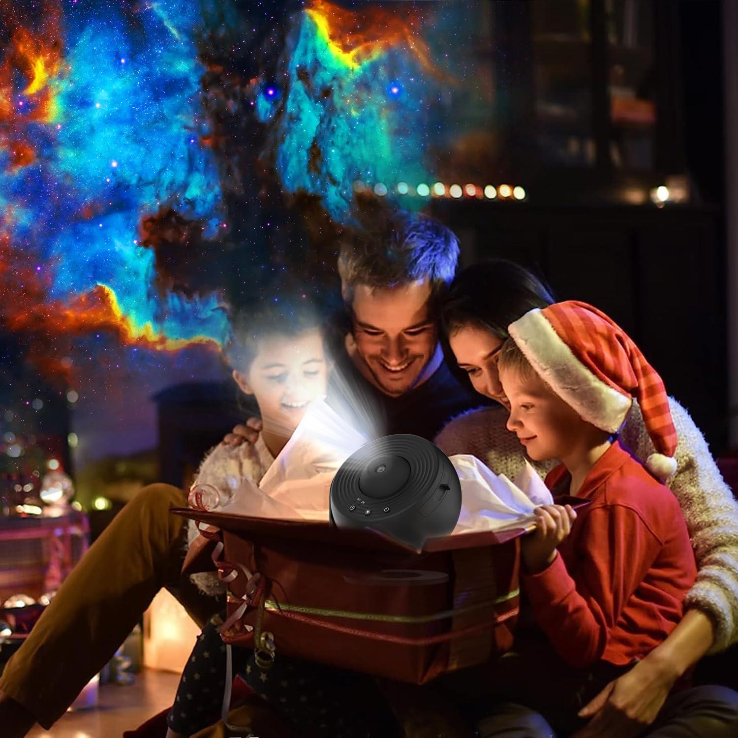 Proyector Planetario Galaxy FLEVO Star 12 en 1 4K Luz Nocturna