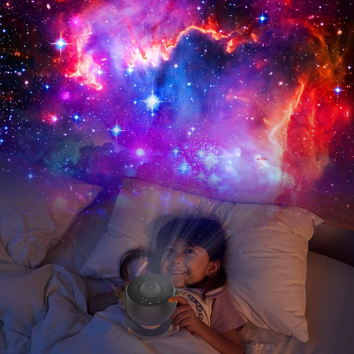 Proyector Planetario Galaxy FLEVO Star 12 en 1 4K Luz Nocturna