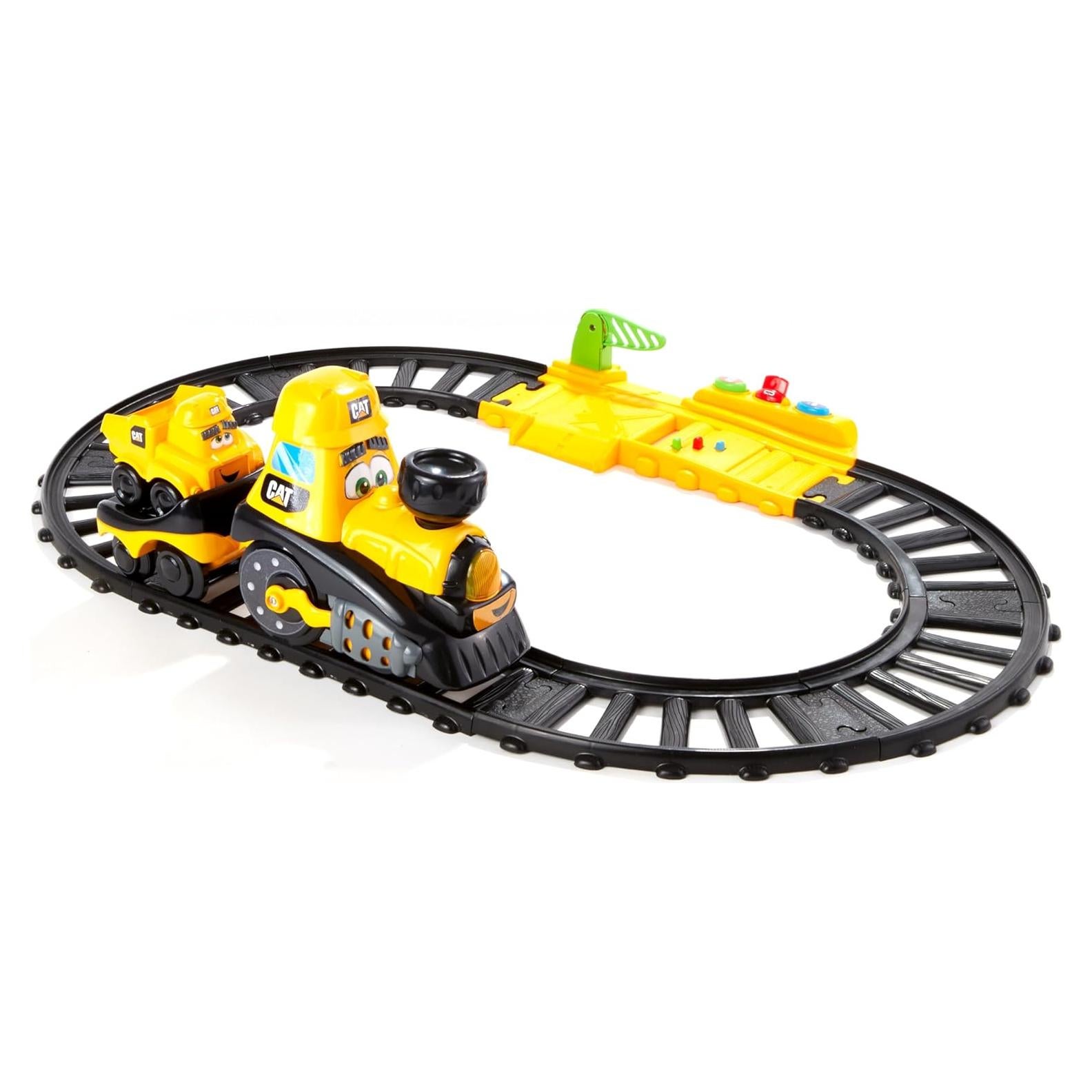 Set de Tren Motorizado CAT Power Track 8 Piezas Preescolar