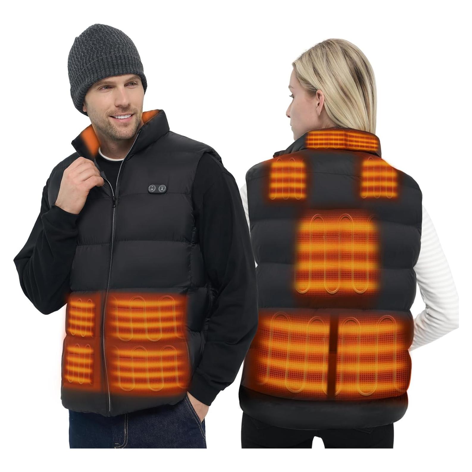 Chaleco Calentado Dr.Prepare Unisex 3 Niveles de Calor