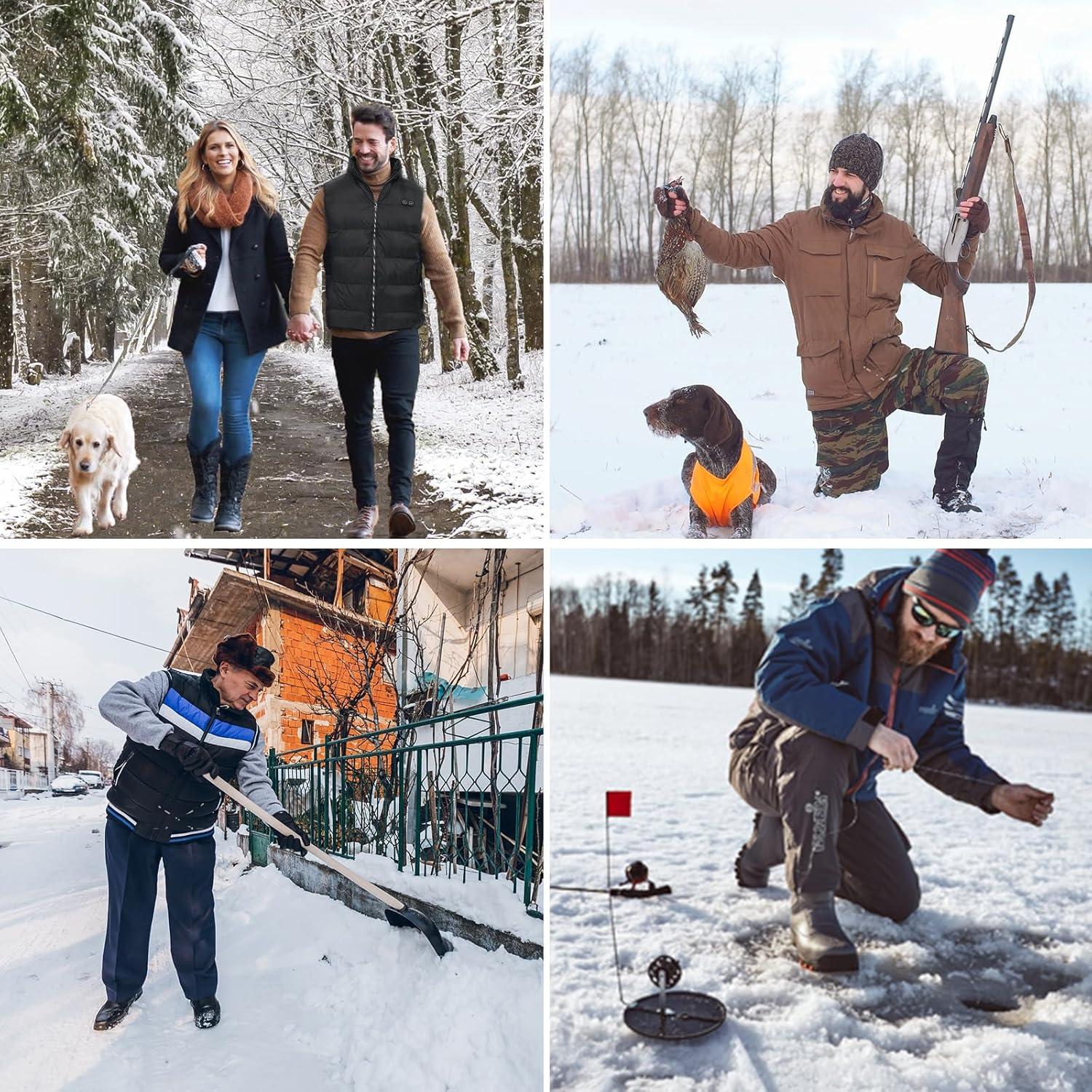 Chaleco Calentado Dr.Prepare Unisex 3 Niveles de Calor