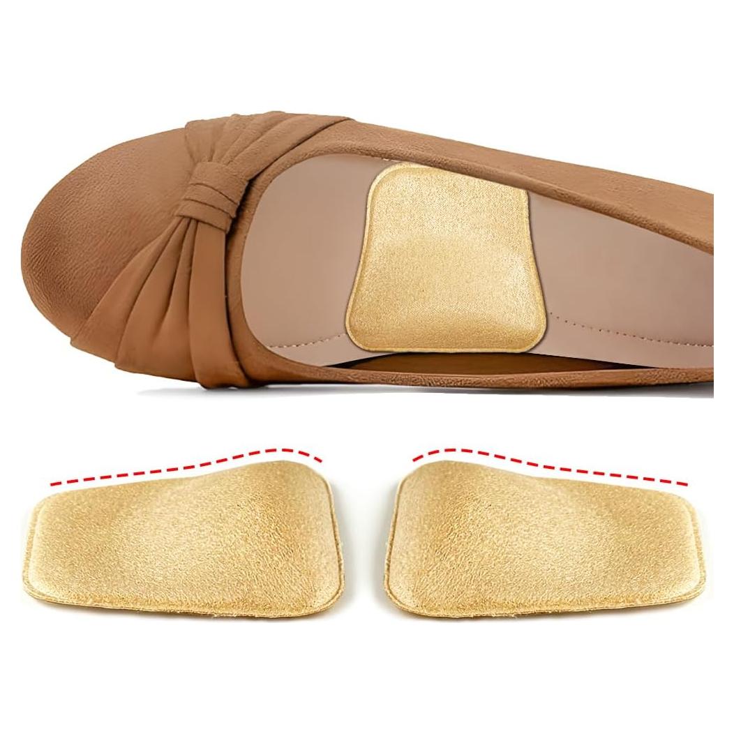 Inserts de Soporte Arqueado Beautulip para Pies Planos - Gel Beige