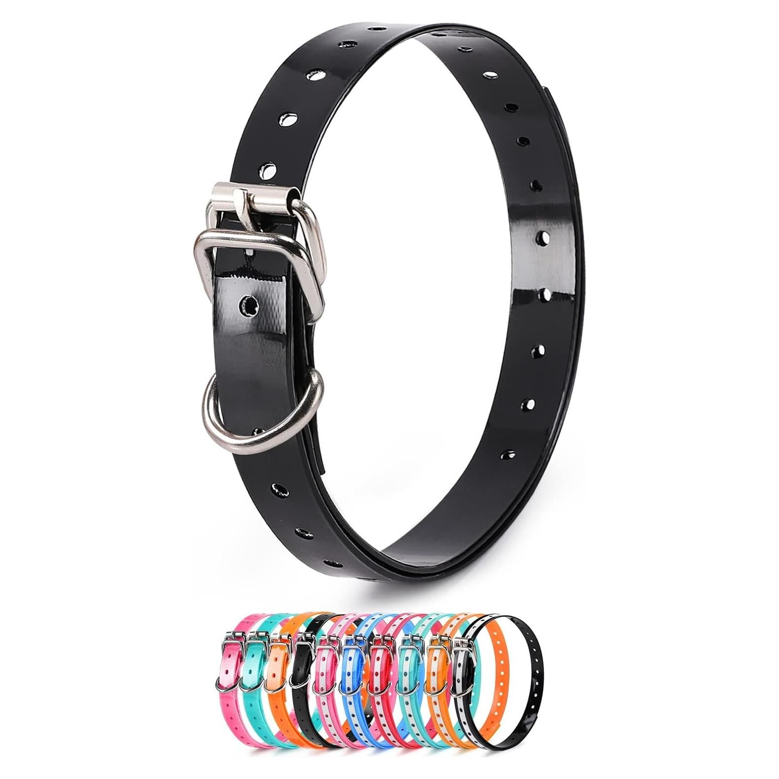 Correa de perro impermeable LuckinPET 1.9 cm x 71.1 cm ajustable