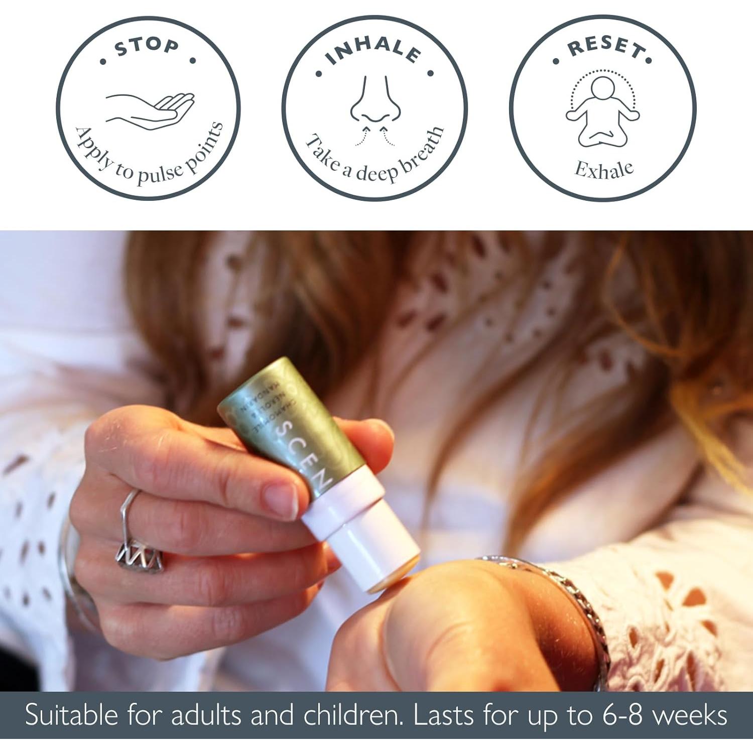 Bálsamo Aromaterapia Scentered De-Stress 5g - Alivio Natural