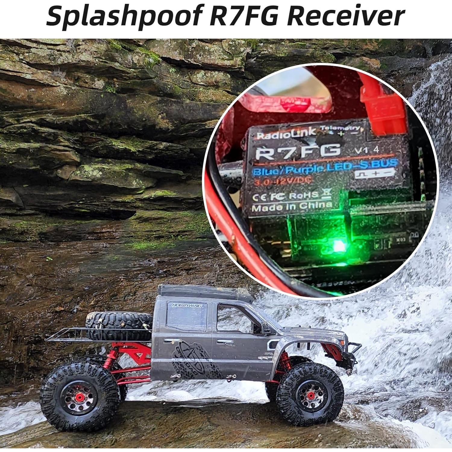 Radiolink RC6GS V3 Transmisor 7 Canales con Receptor R7FG