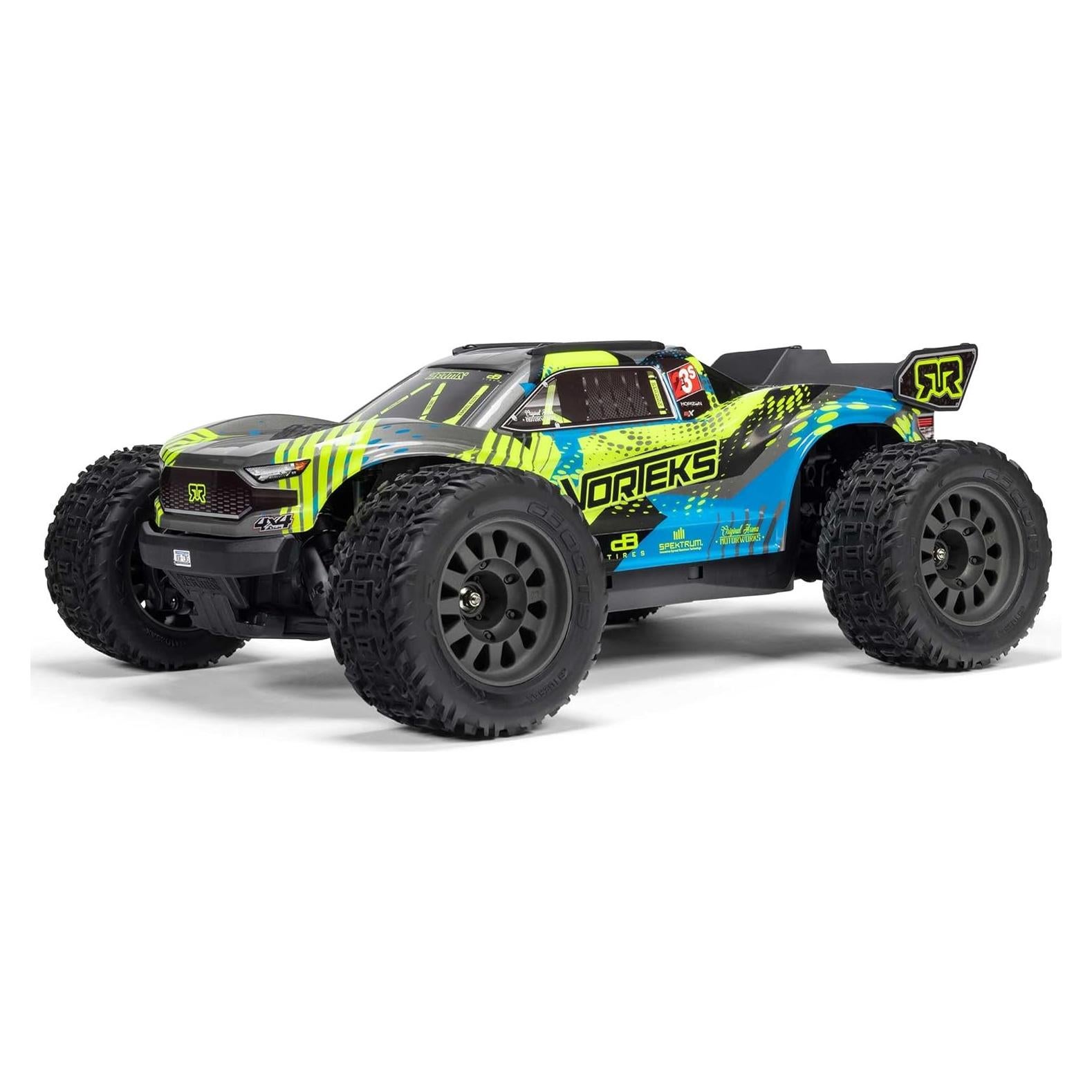 Camión RC ARRMA VORTEKS 4X4 1/10 BLX Teal RTR