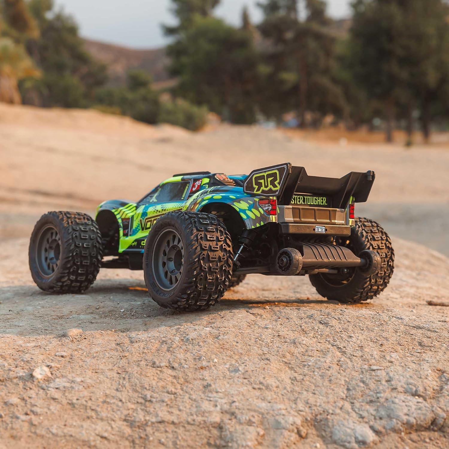 Camión RC ARRMA VORTEKS 4X4 1/10 BLX Teal RTR