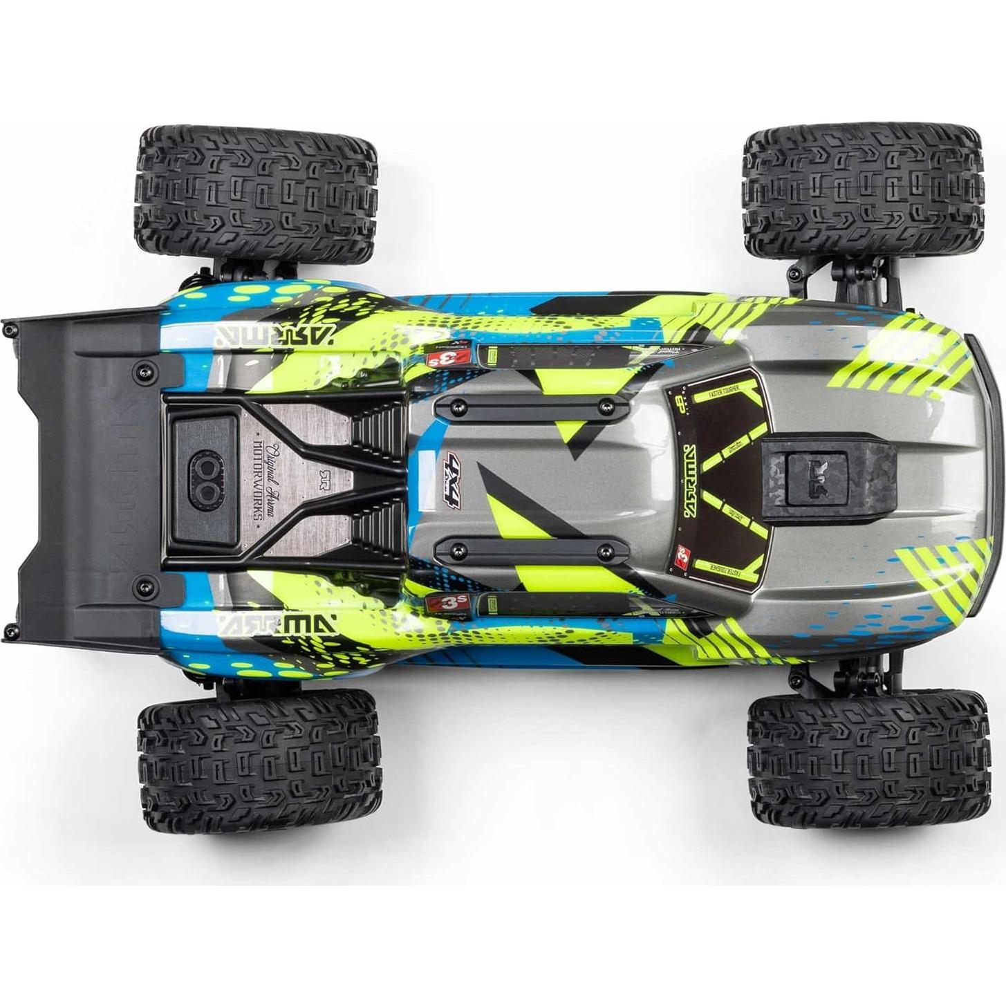 Camión RC ARRMA VORTEKS 4X4 1/10 BLX Teal RTR