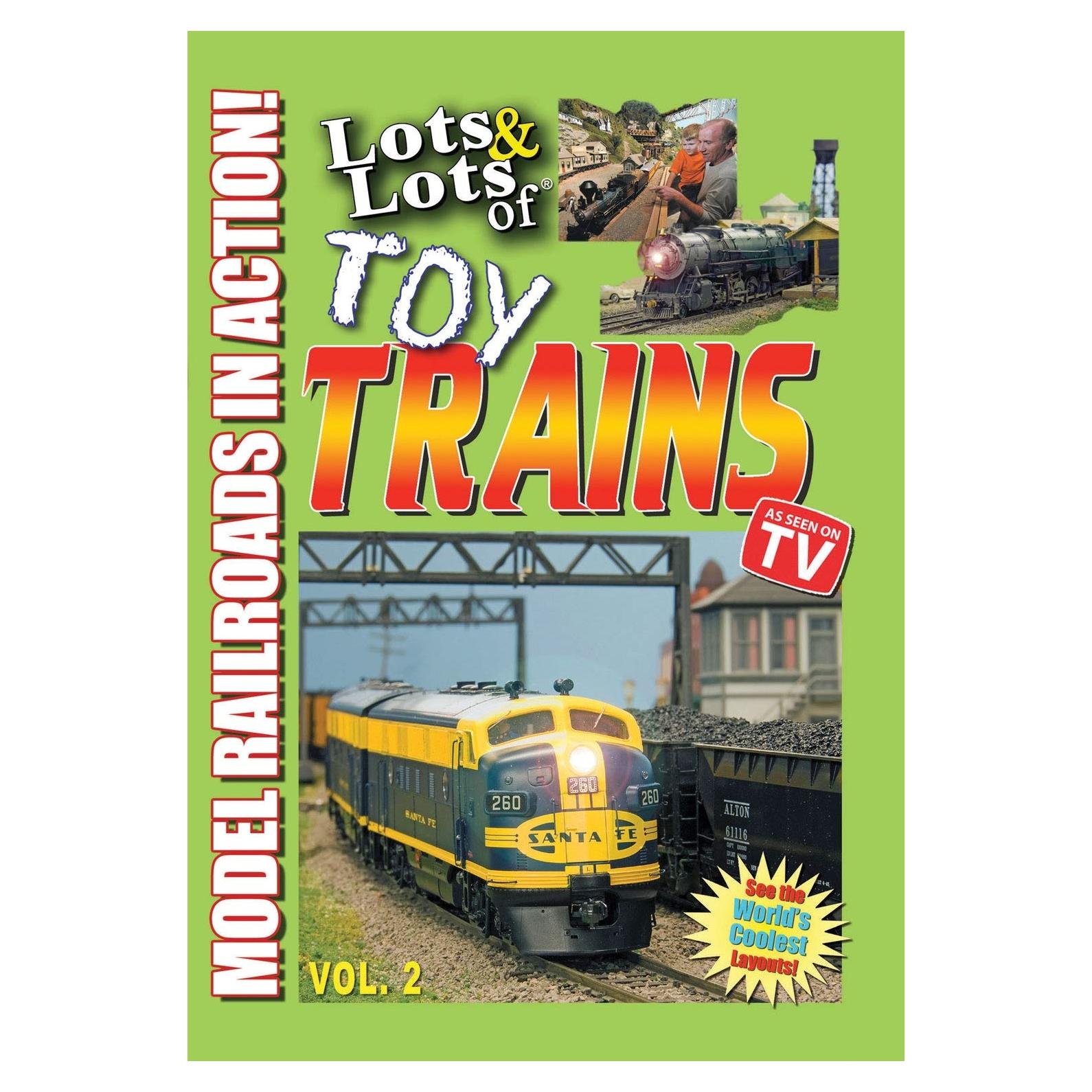 Montones de Trenes de Juguete Vol. 2 - DVD Infantil