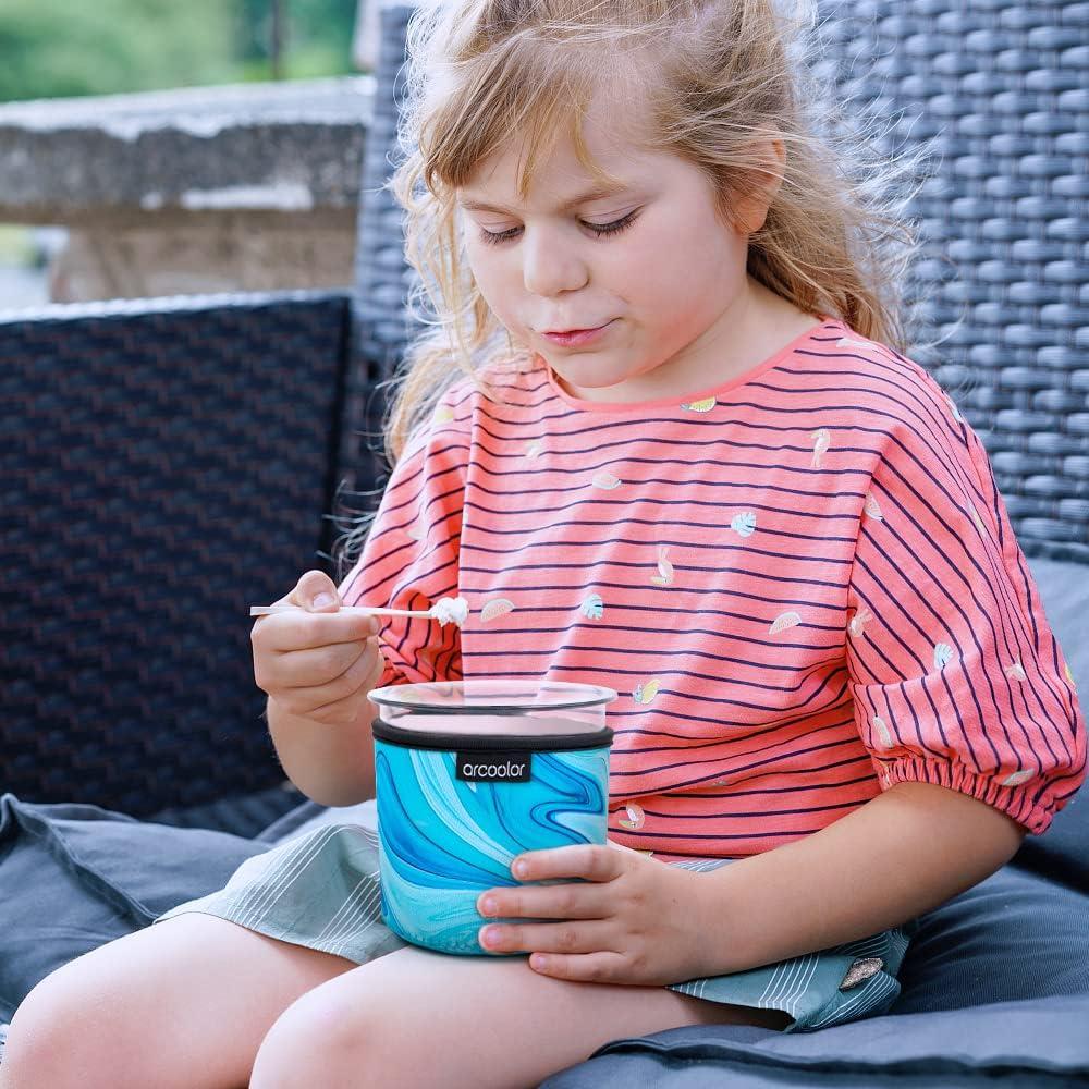 Manga Aislante de Neopreno ARCOOLOR para Helado 16oz - 4 Paquete