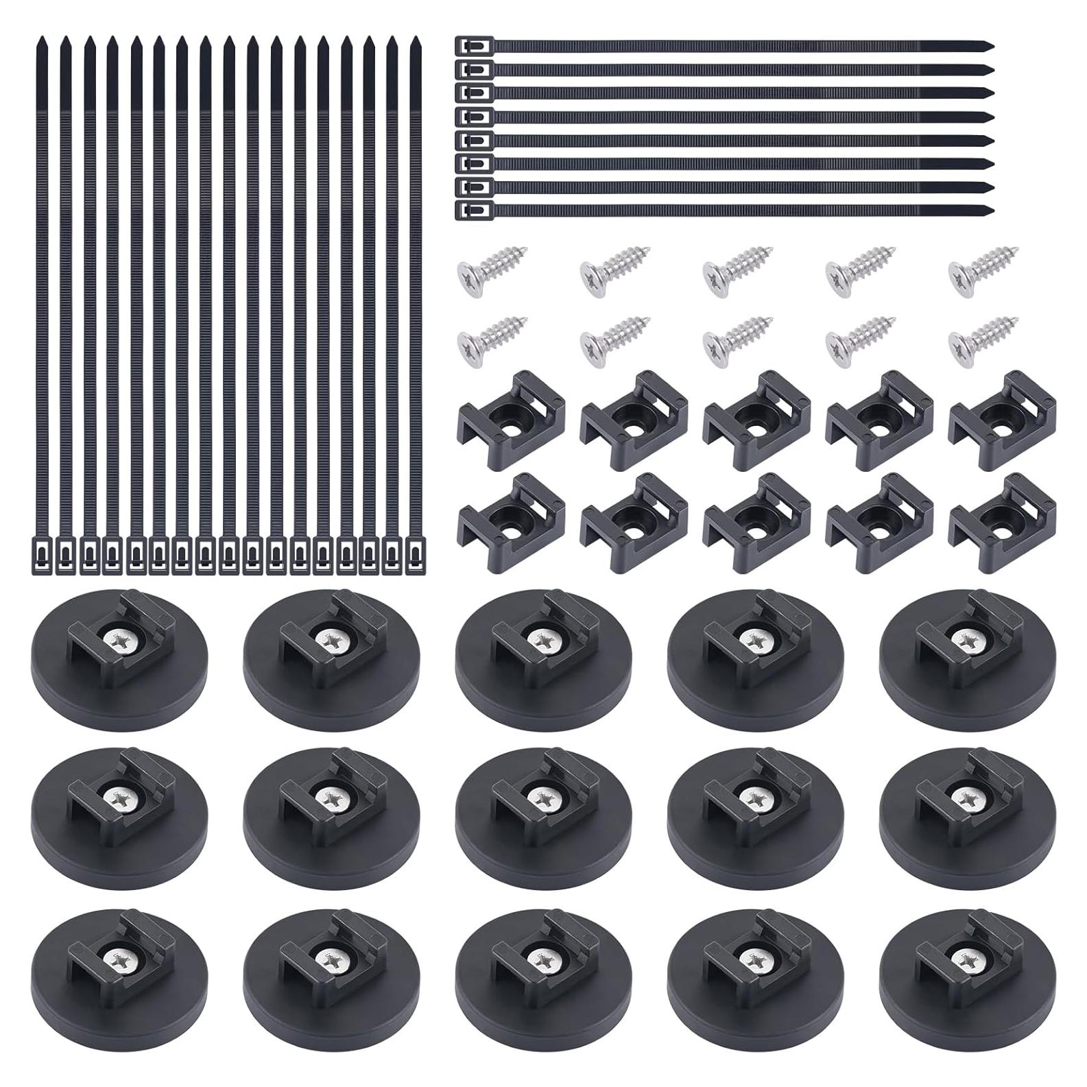 Soportes de Cinta Magnética TAIIDAUES 85 Pcs - Alta Resistencia