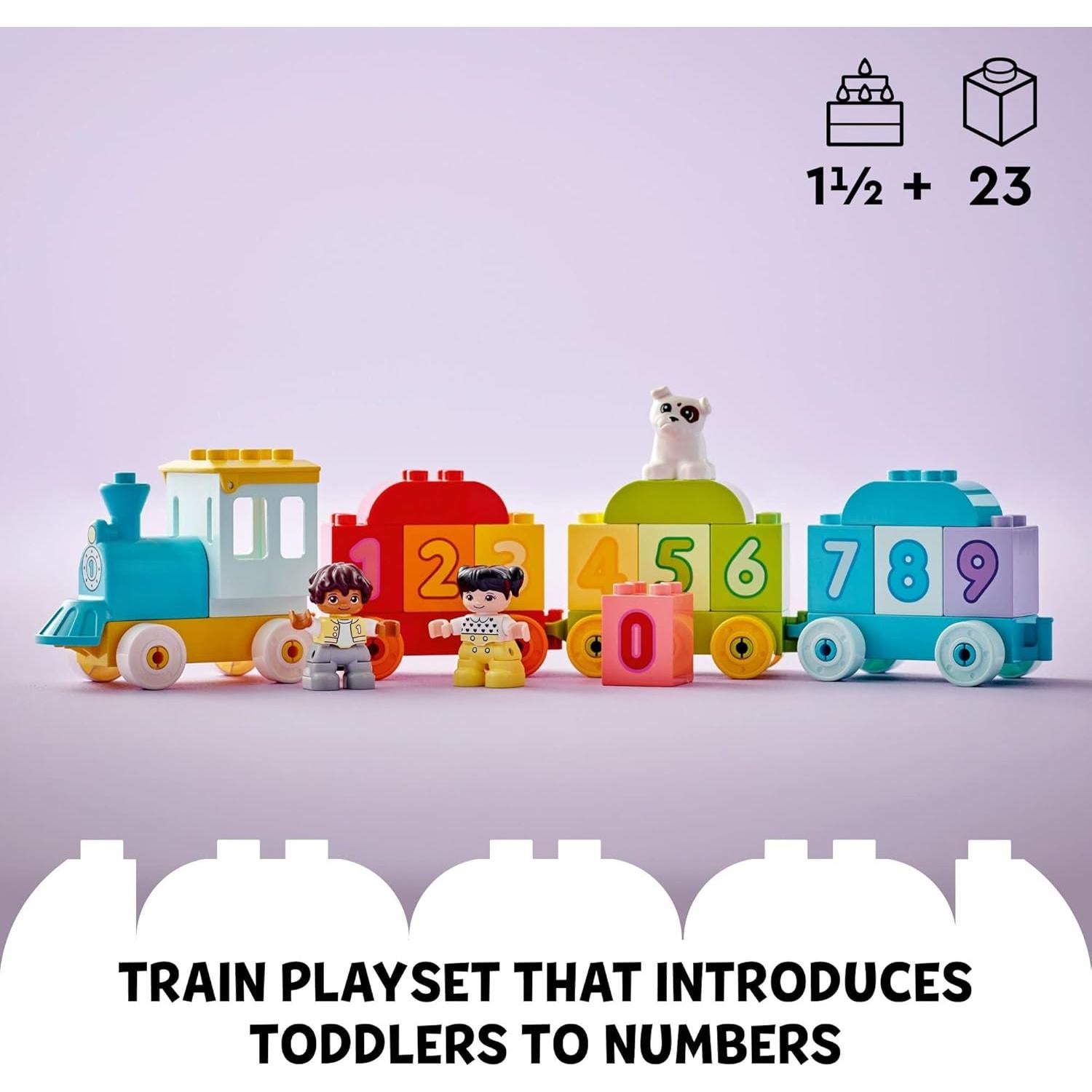 LEGO DUPLO Mi Primer Tren de Números Juguete Educativo