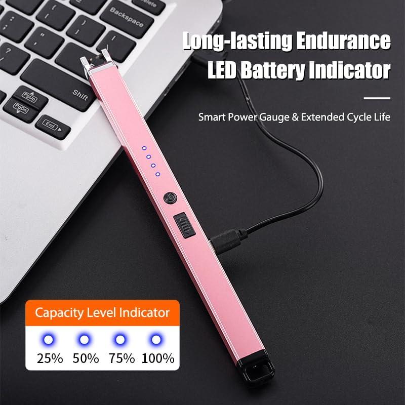 Encendedor Eléctrico Recargable Seaboll para Velas Negro