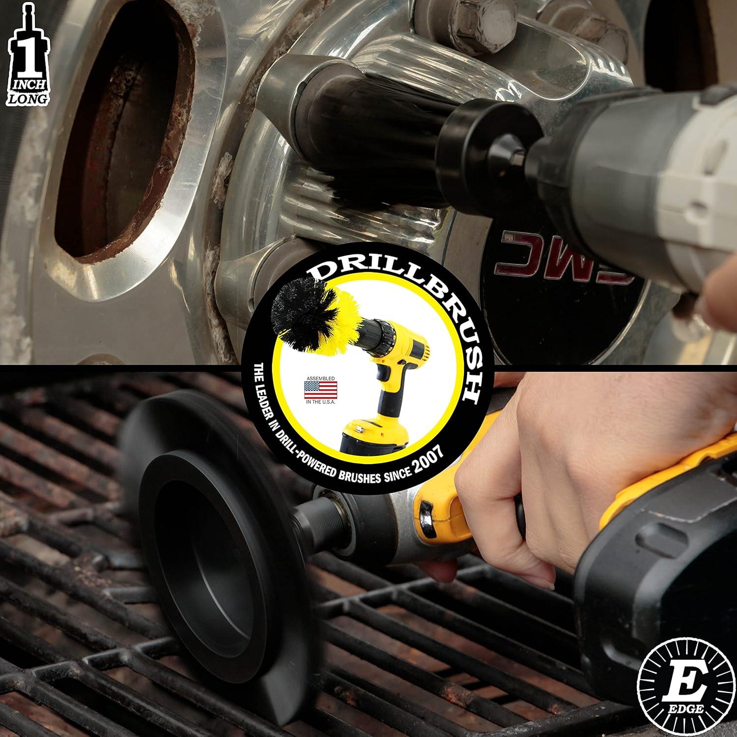 Kit de Cepillos de Limpieza para Taladro Drillbrush - Negro