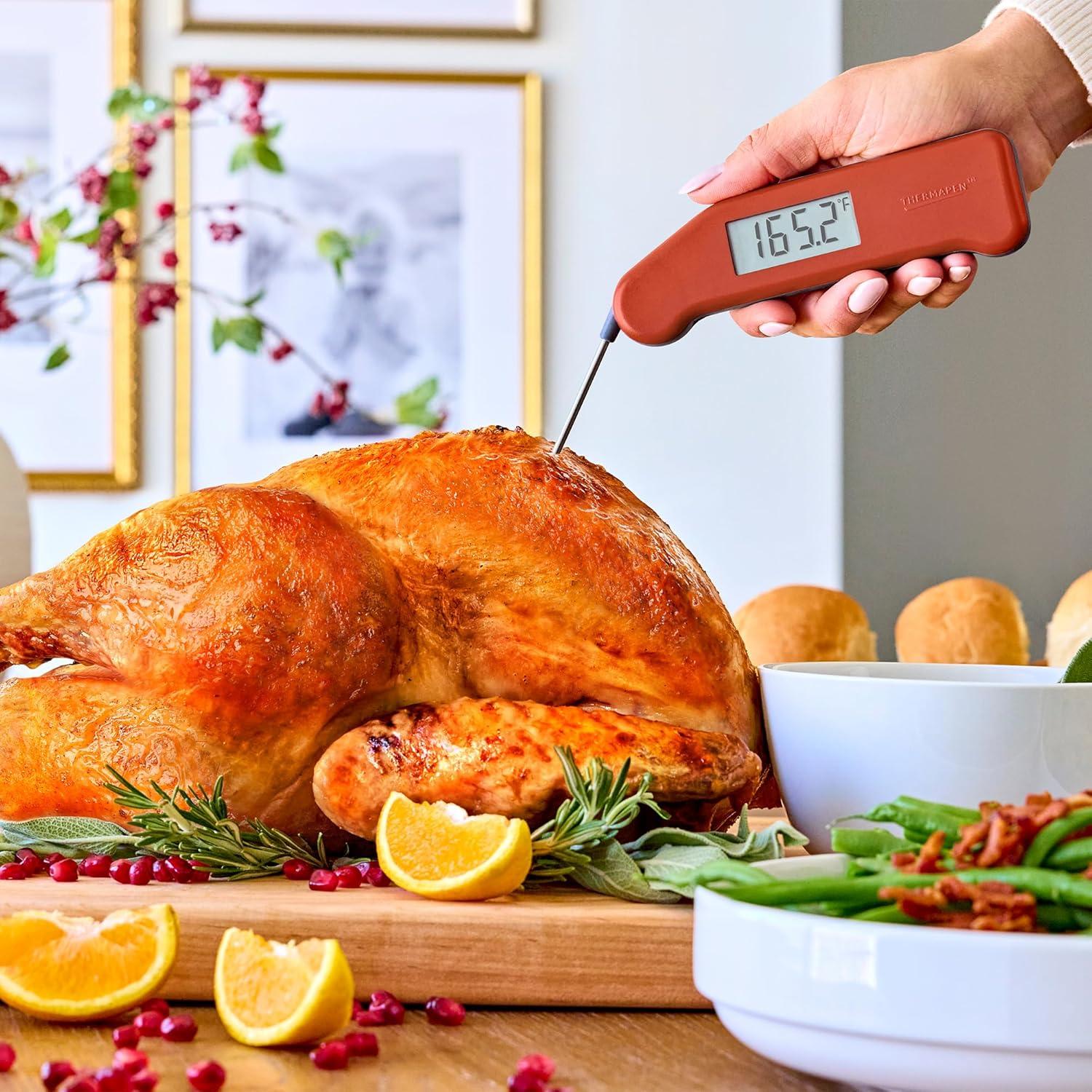 Termómetro Clásico Thermapen Rojo Pimiento - Lectura Instantánea