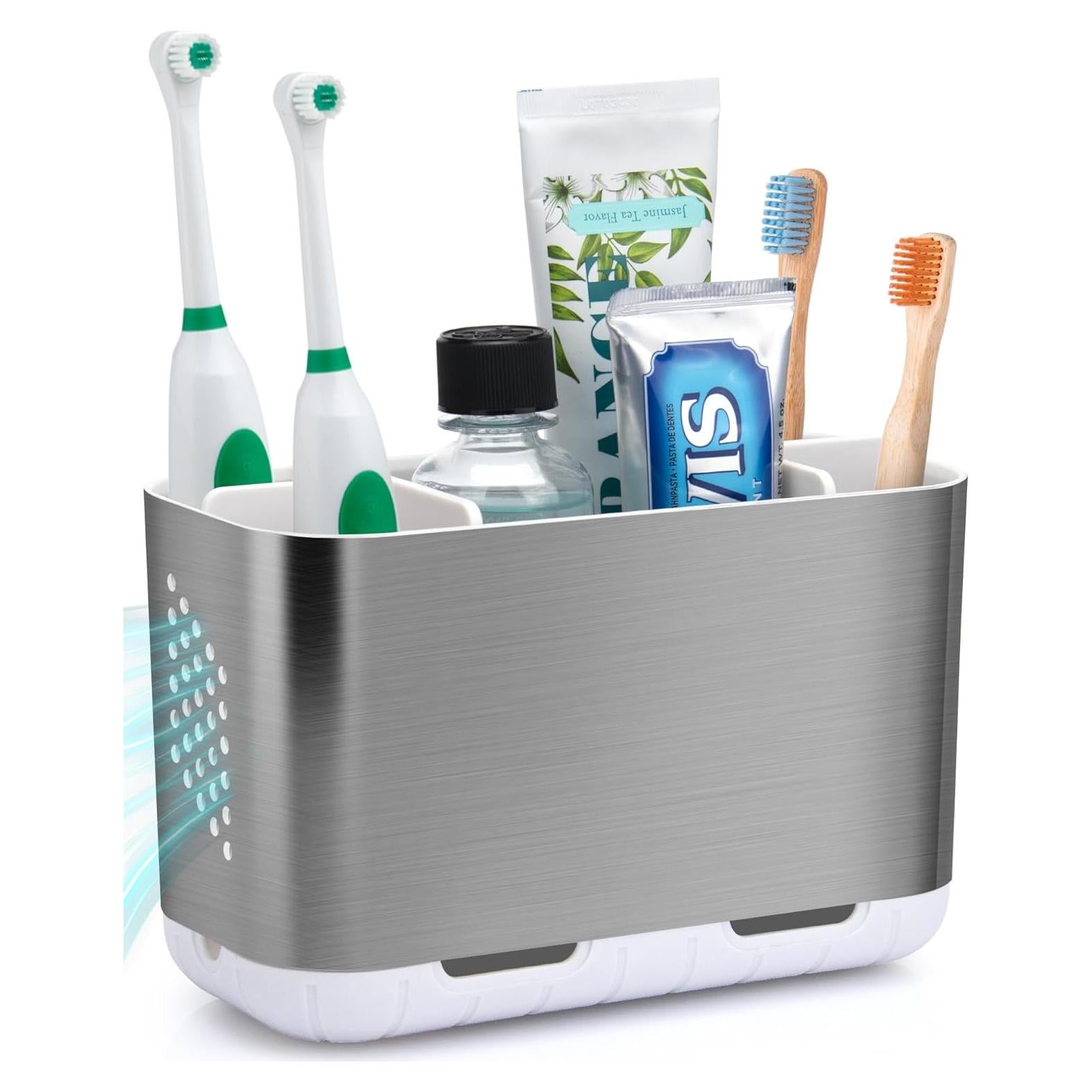 Soporte para Cepillos de Dientes LAFARA Desmontable Antideslizante