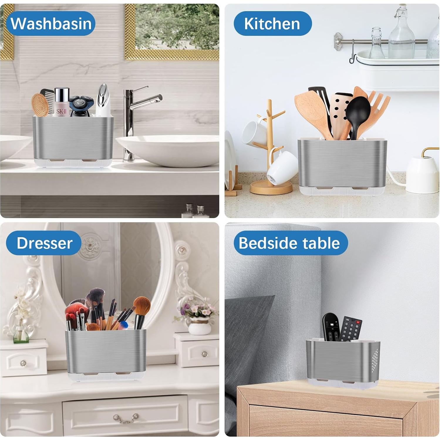 Soporte para Cepillos de Dientes LAFARA Desmontable Antideslizante