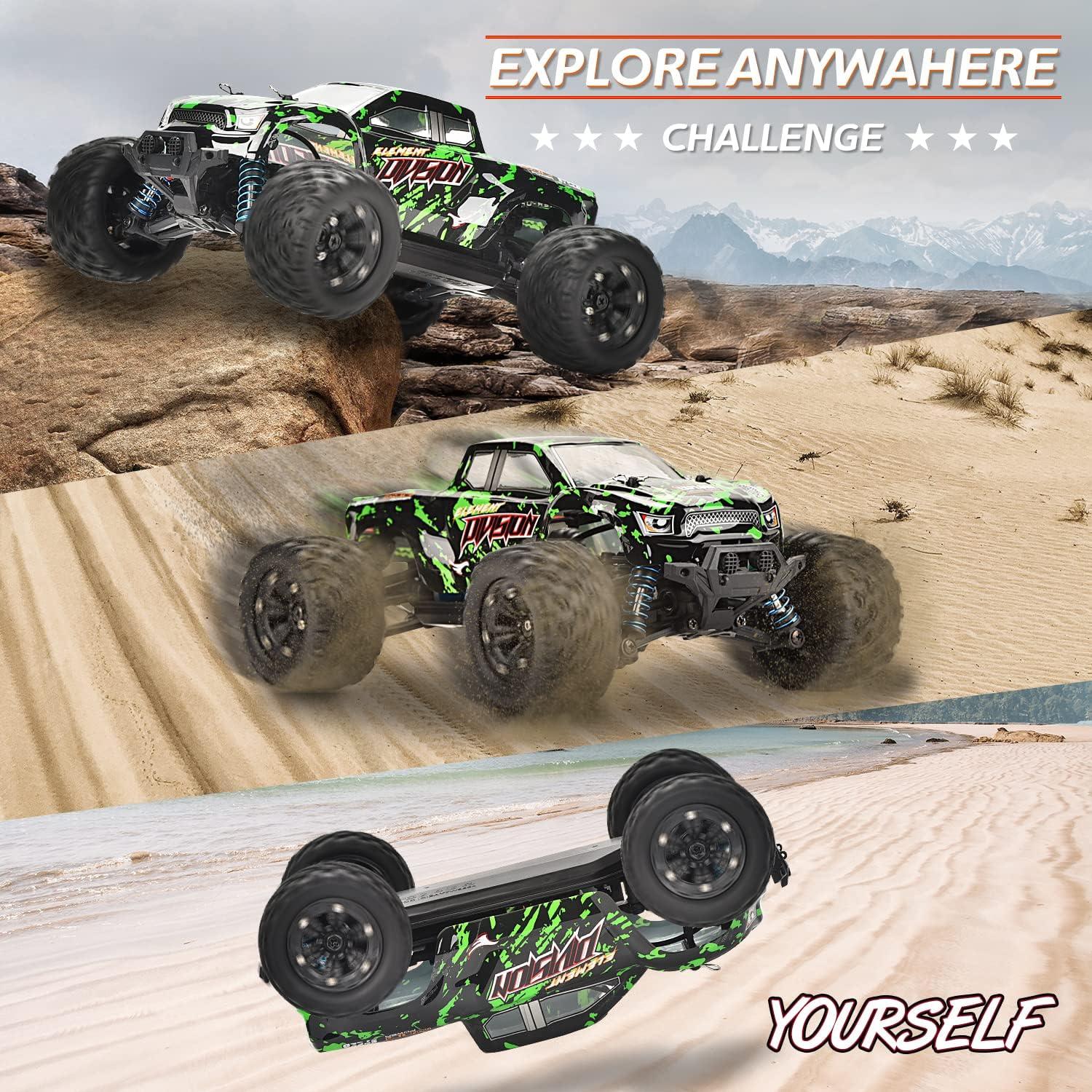 Coche RC Todo Terreno TENSSENX 1:18 40KM/H 4WD Verde