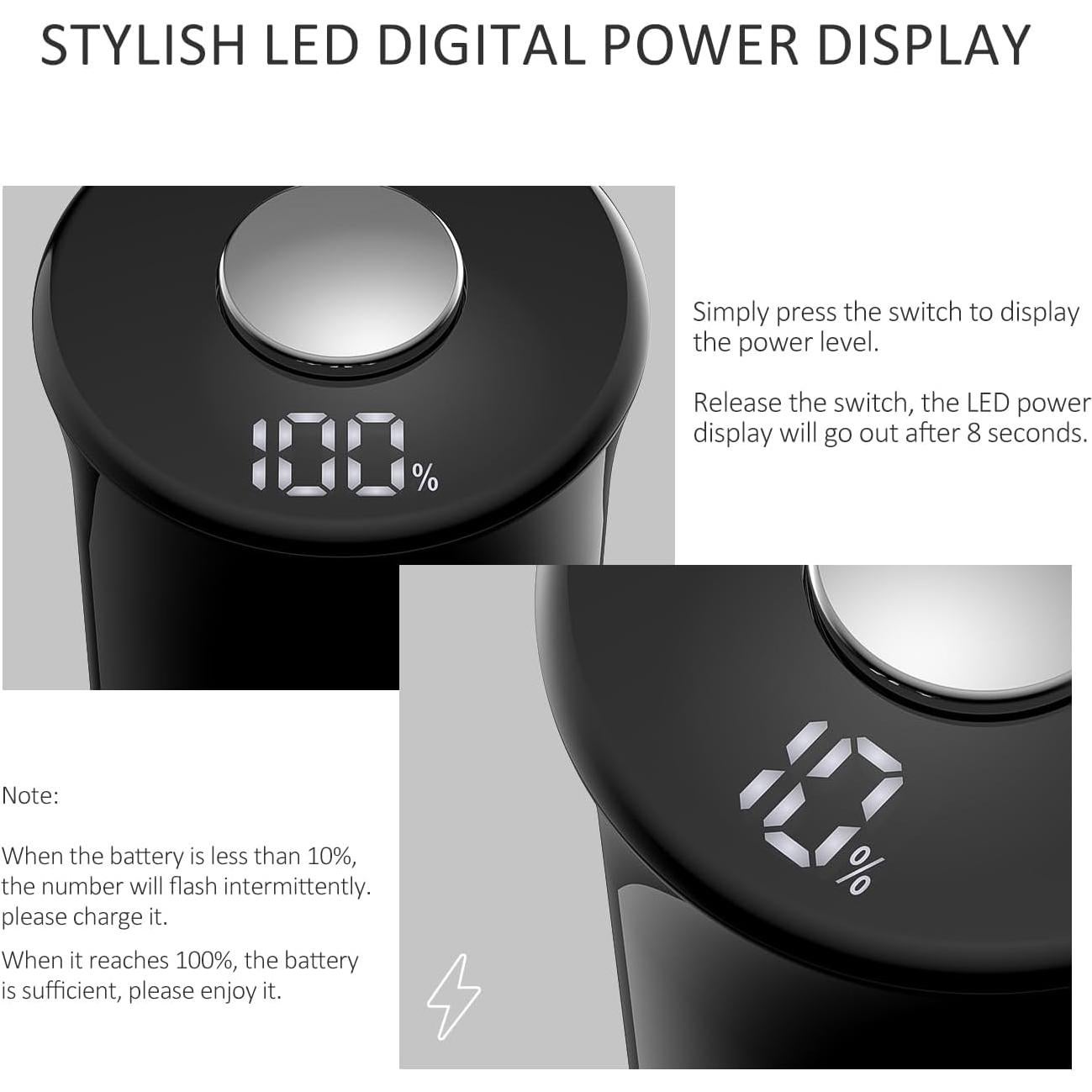 Juego de Molinillos Eléctricos Zadelar con Pantalla LED 70g