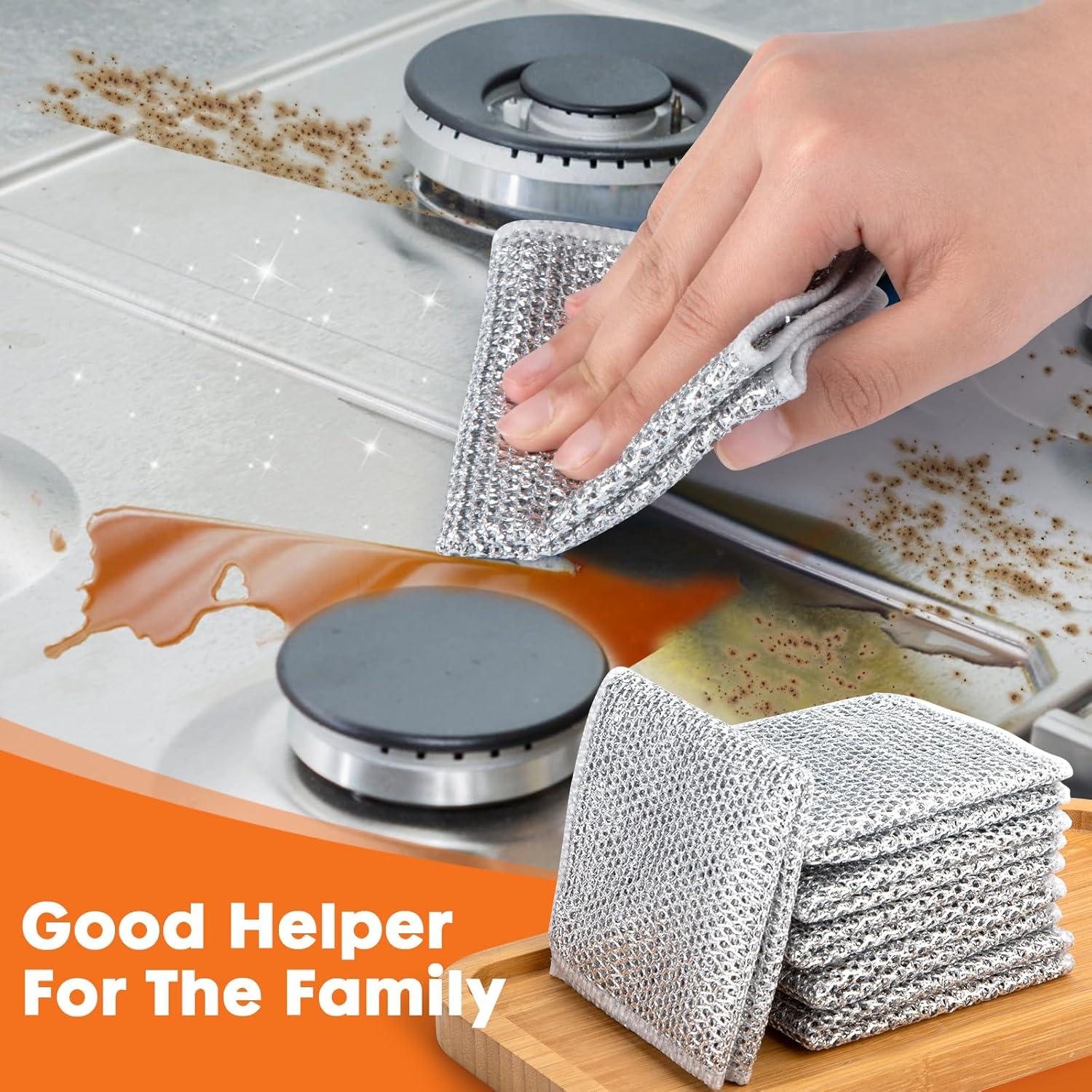 Paño de Cocina COBETE 20x20 cm Sin Rayones - Paquete de 6