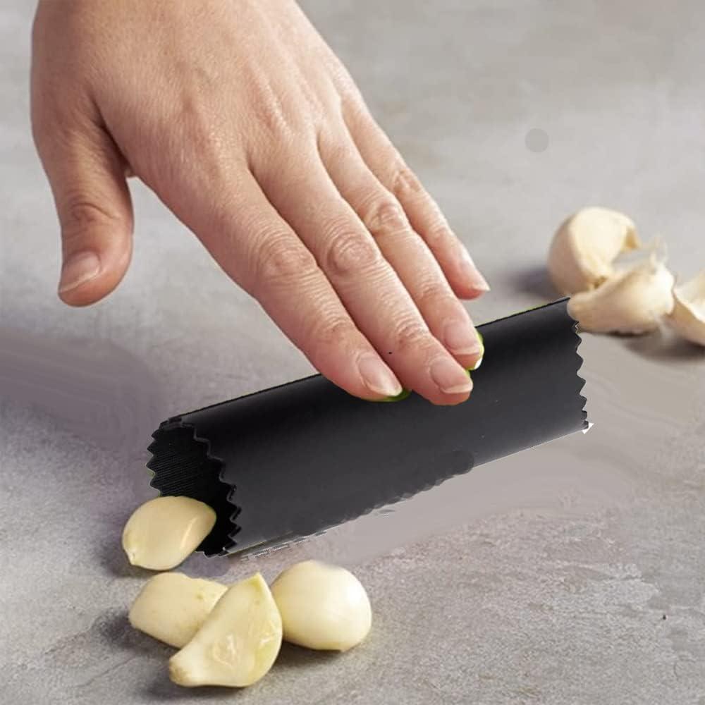 Prensa de Ajo Acero Inoxidable Angel's Peel Lounge - Ergonomica