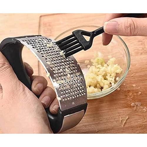 Prensa de Ajo Acero Inoxidable Angel's Peel Lounge - Ergonomica