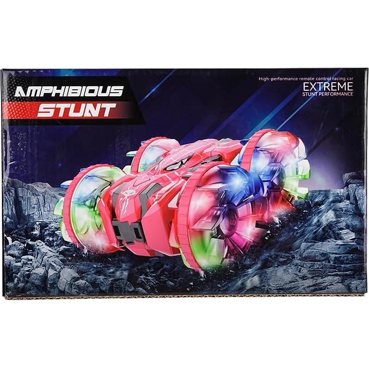 Coche RC Acuático 4WD Shantou 360° Luces LED Niños