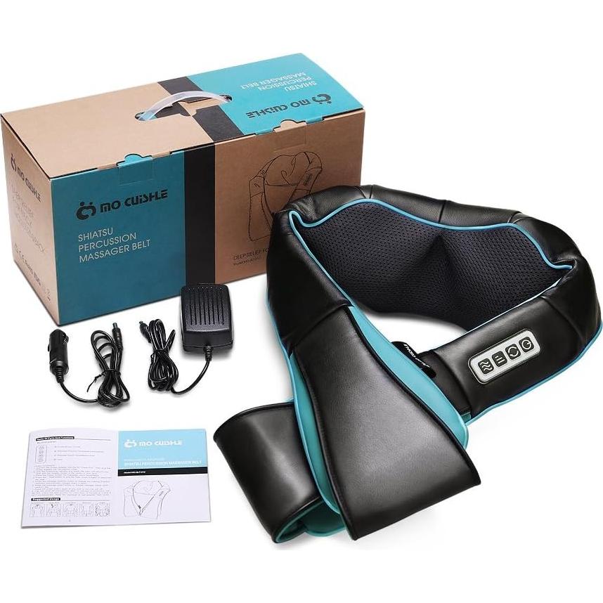 Masajeador Shiatsu Eléctrico Mo Cuishle con Calor 4D