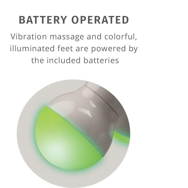 Masajeador de Mano Mini HoMedics Ribbit, Vibrante y Portátil