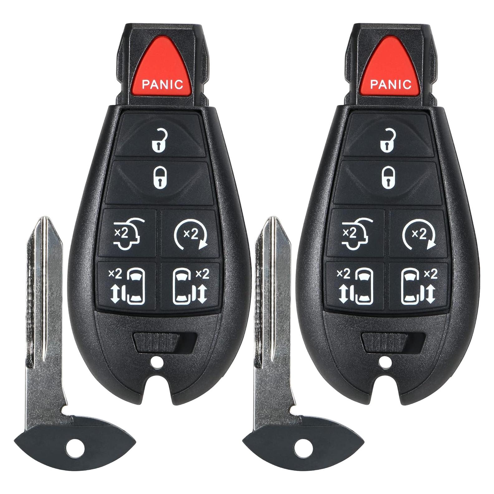 Llavero inteligente VOFONO para Chrysler y Dodge 2008-2020