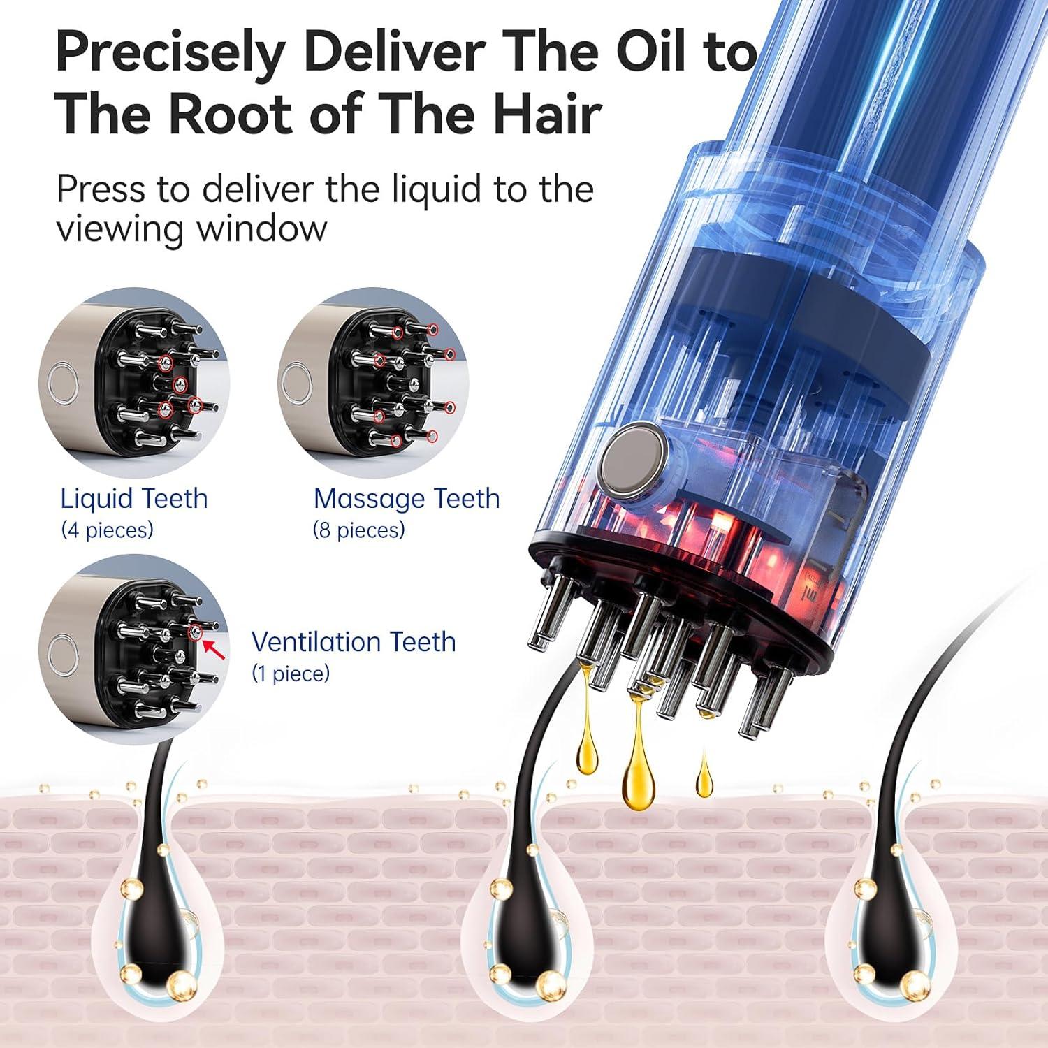 Cepillo Masajeador Vibratorio mriya 2 en 1 70ml Beige