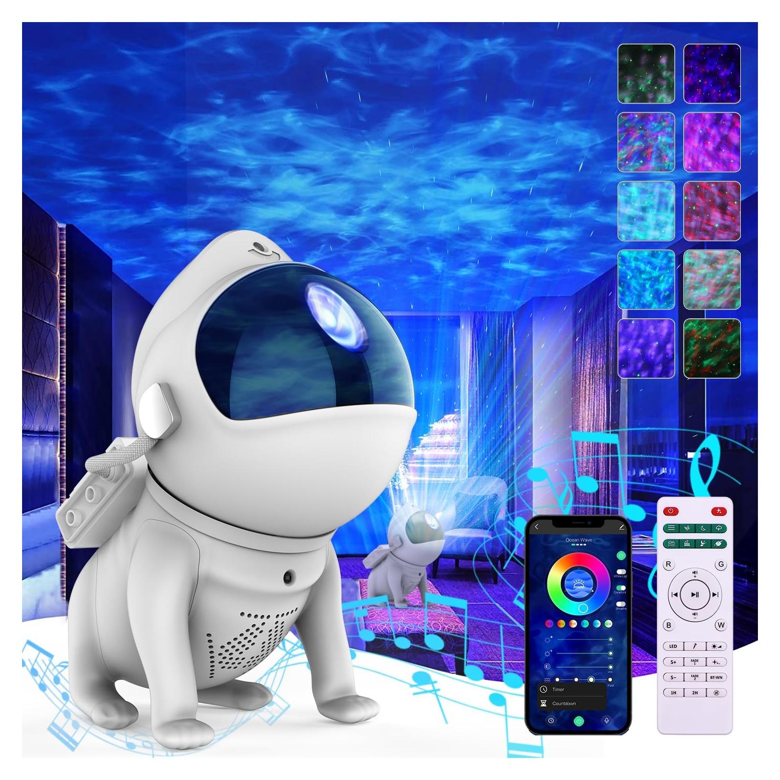 Proyector de Estrellas SOMKTN BL-TKG06 con Altavoz Bluetooth